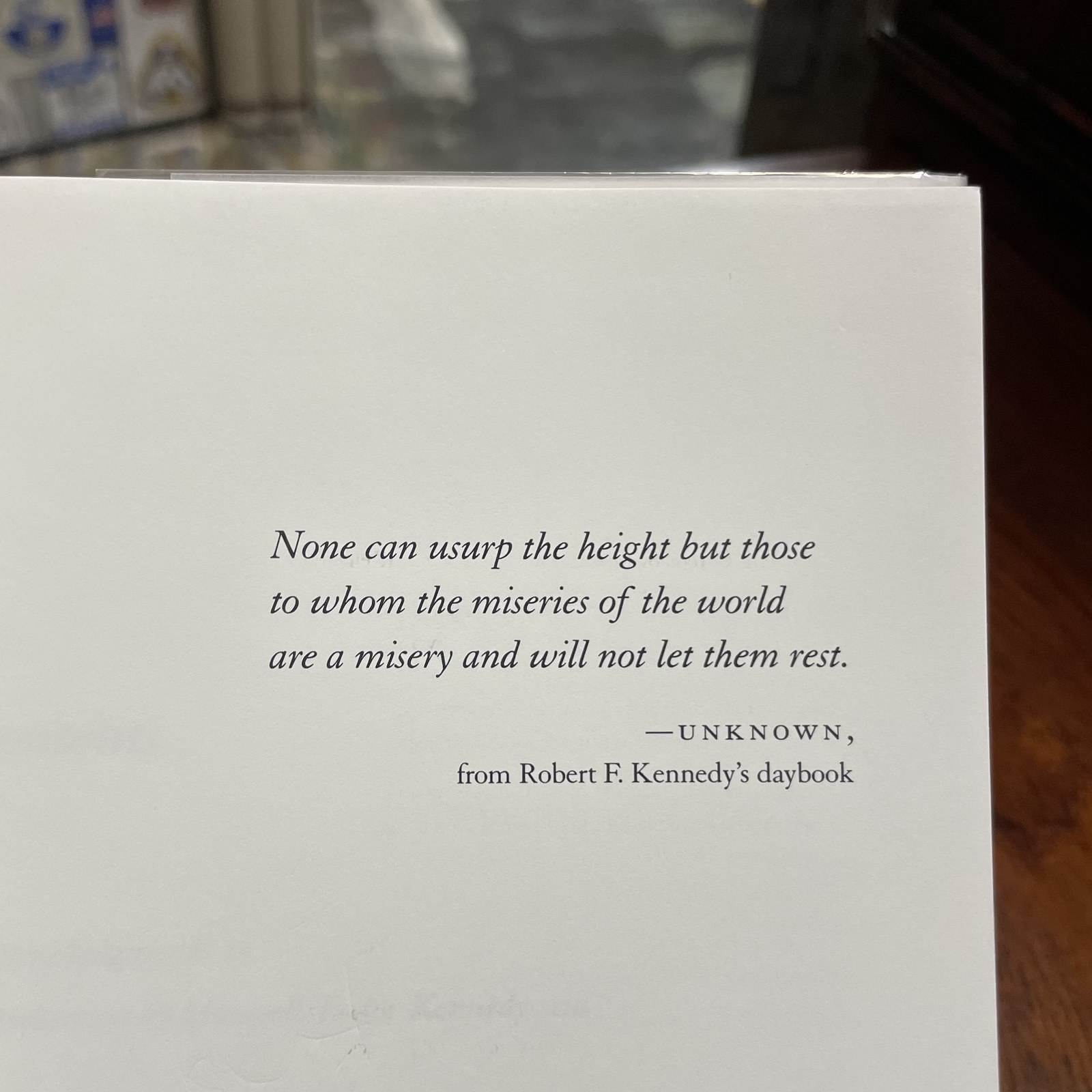 Make Gentle The Life of This World The Vision of Robert F Kennedy Autographed by Ted Kennedy and Maxwell Taylor Kennedy — photograph 5.