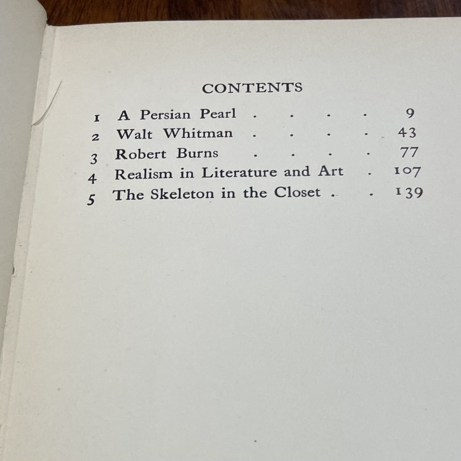 A Persian Pearl and Other Essays. Inscribed by author. — photograph 4.