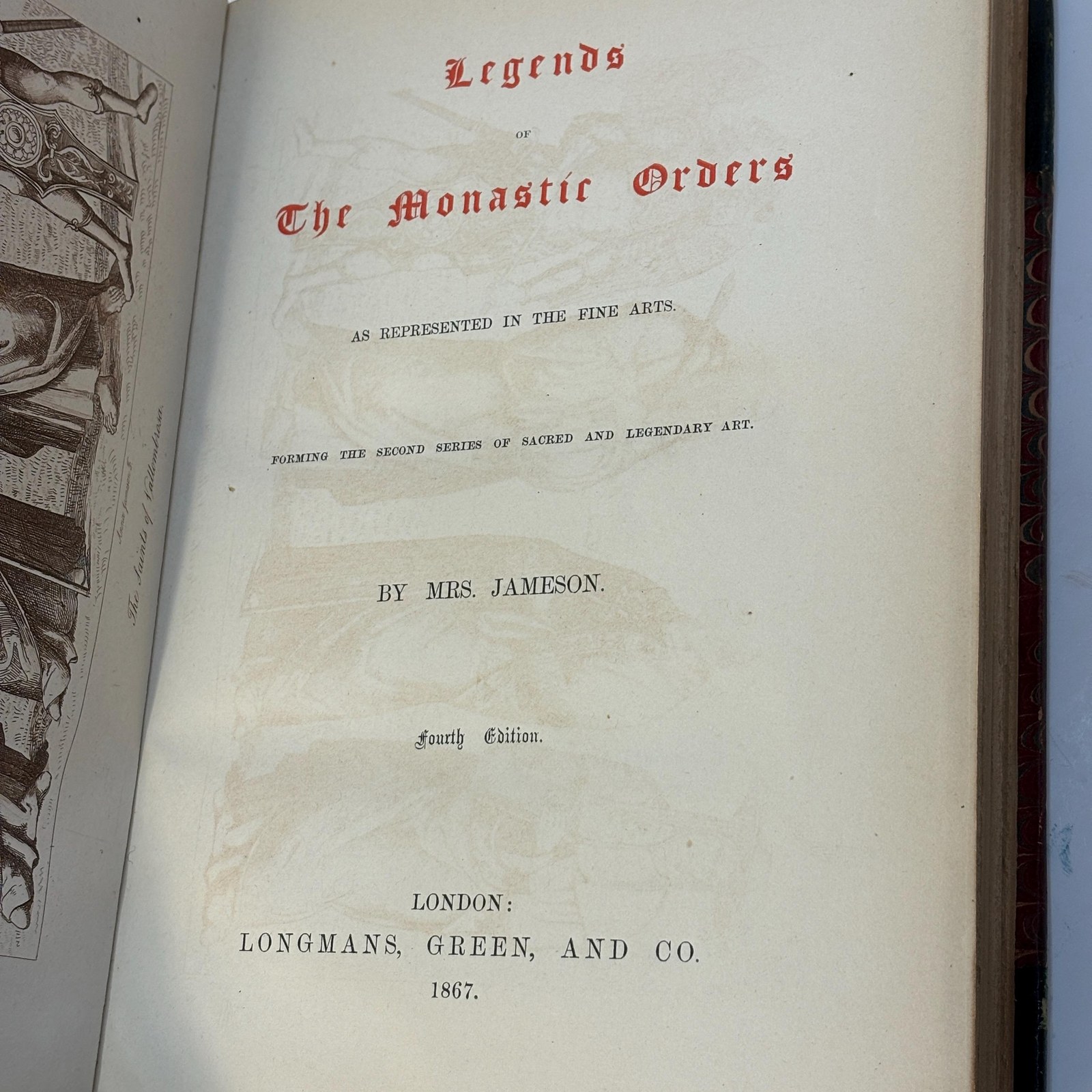 Legends of the Monastic Orders as Represented in the Fine Arts — photograph 2.
