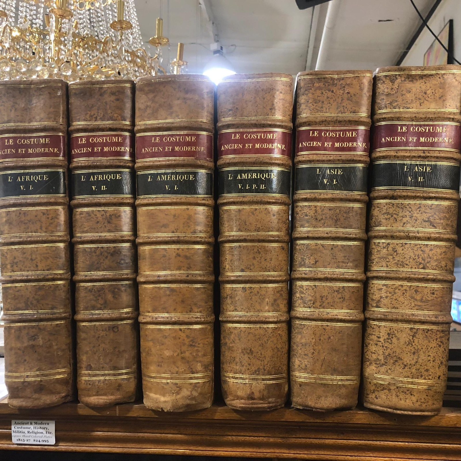 Le Costume Ancien et Moderne ou Histoire Du Gouvernement, De La Milice, De La Religion, Des Arts, Sciences Et Usages De Tous Les Peuples Anciens Et Modernes, D'Apres Les Monumens De L'Antiquite Et Accompagne De Dessins Analogues Au Sujet Par Le Docteur Jules Ferrario. Translated from French: Ancient and Modern Costume or History of Government, Militia, Religion, Arts, Sciences and Customs of All Ancient and Modern Peoples, Based on the Monuments of Antiquity and Accompanied by Analogous Drawings on the Subject by the Doctor Jules Ferrario. — photograph 3.