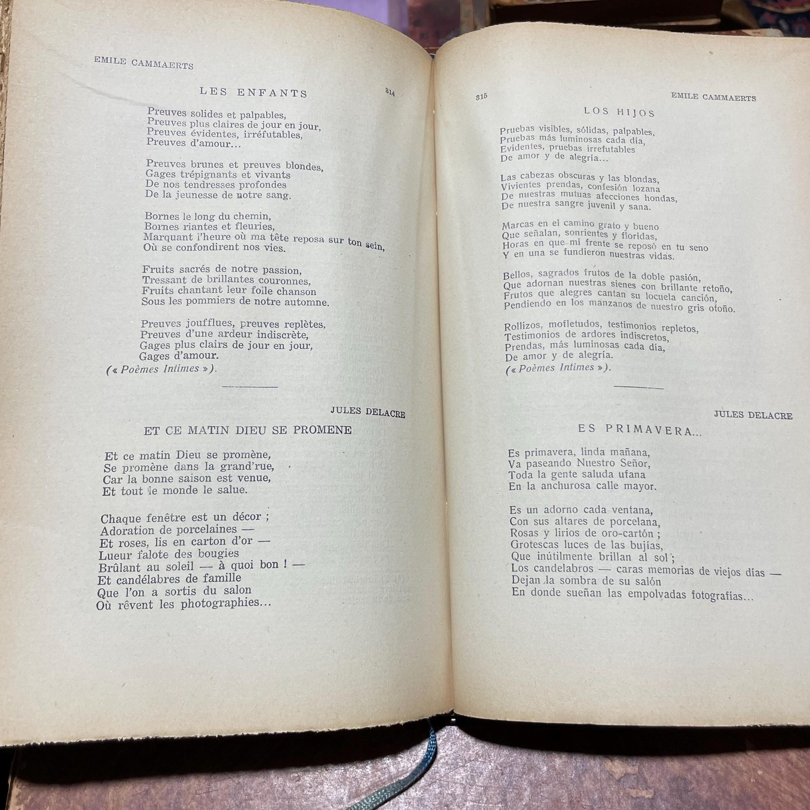 Un Siglo De Poesia Belga, Historia, Notas Criticas, Biograficas y bibliograficas, Traducciones. Prologo de Jose Juan Tablada. Translated from Spanish: A Century of Belgian Poetry, History, Critical, Biographical and Bibliographical Notes, Translations. Prologue by Jose Juan Tablada. Text in Spanish and French, L.imited Edition — photograph 5.