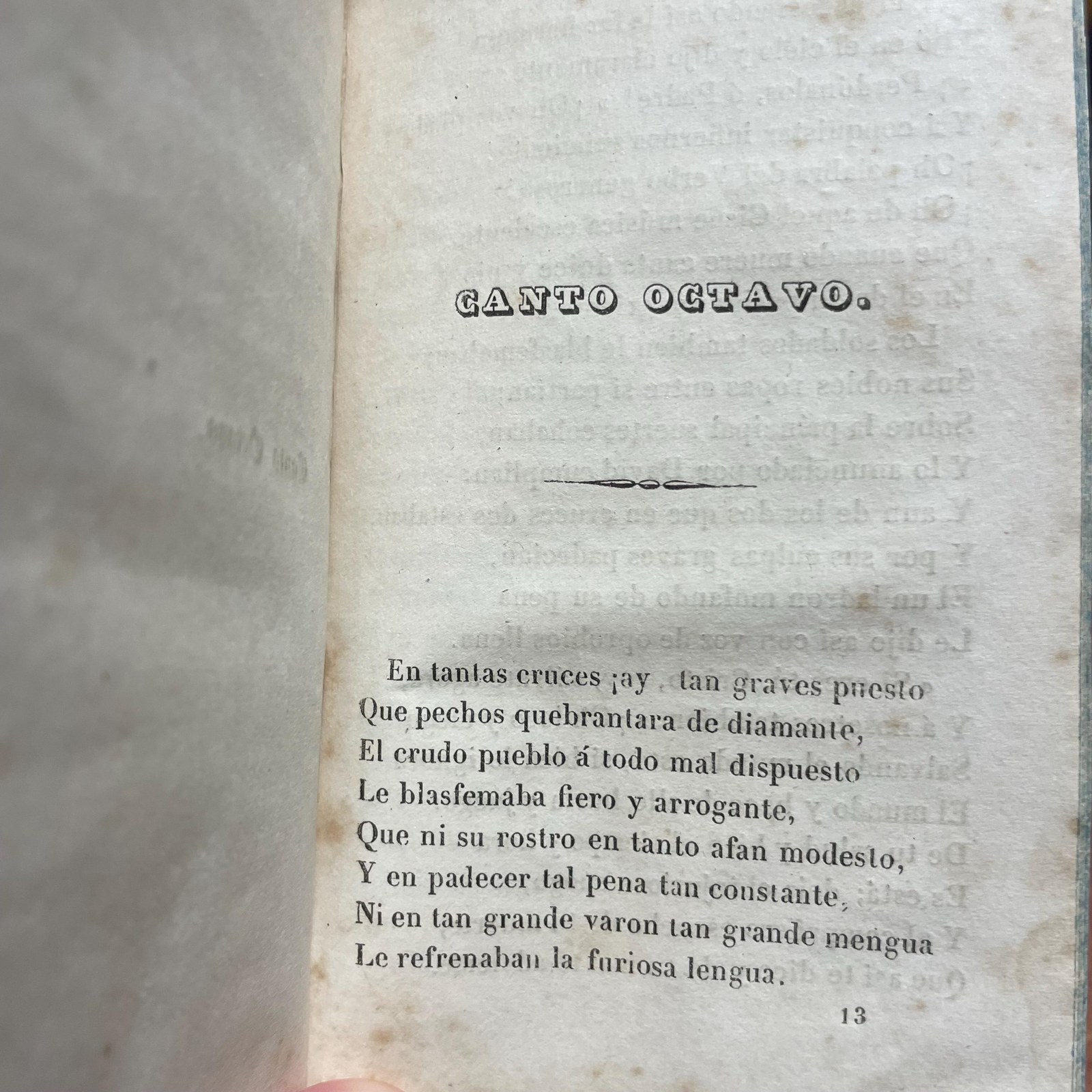 La Cristiada, Poema Epico-Sacro… Dominico de Lima, Comprendiado Por Don Juan Manuel De Berriozabal, Peruano, Entre Los Arcades Cintio Elimo; Y Dedicado… Translated from Spanish: The Cristiada, Epic-Sacred Poem… Dominican of Lima, Composed by Don Juan Manuel de Berriozábal, Peruvian, among the Arcades as Cintio Elimo; and Dedicated… — photograph 5.