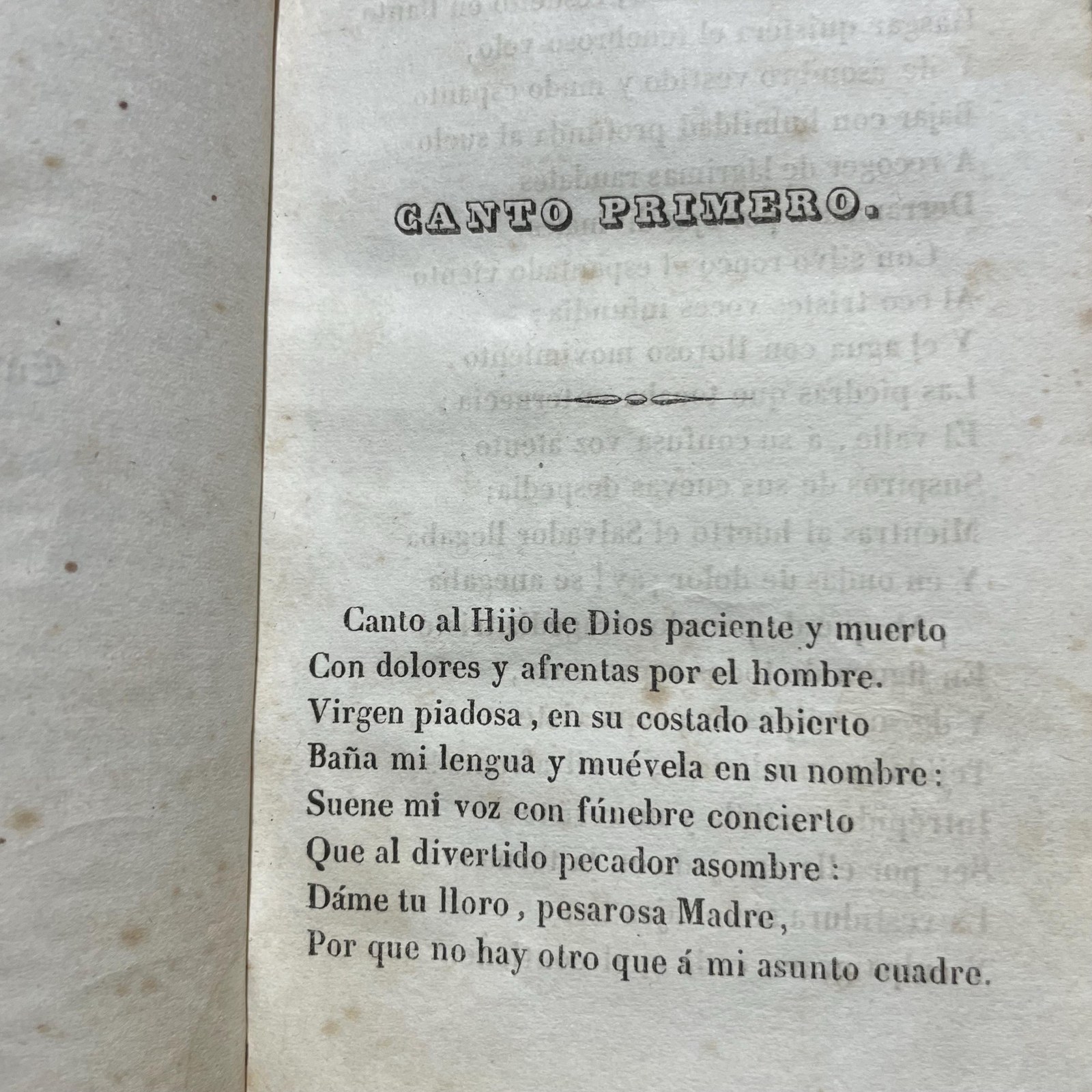 La Cristiada, Poema Epico-Sacro… Dominico de Lima, Comprendiado Por Don Juan Manuel De Berriozabal, Peruano, Entre Los Arcades Cintio Elimo; Y Dedicado… Translated from Spanish: The Cristiada, Epic-Sacred Poem… Dominican of Lima, Composed by Don Juan Manuel de Berriozábal, Peruvian, among the Arcades as Cintio Elimo; and Dedicated… — photograph 8.
