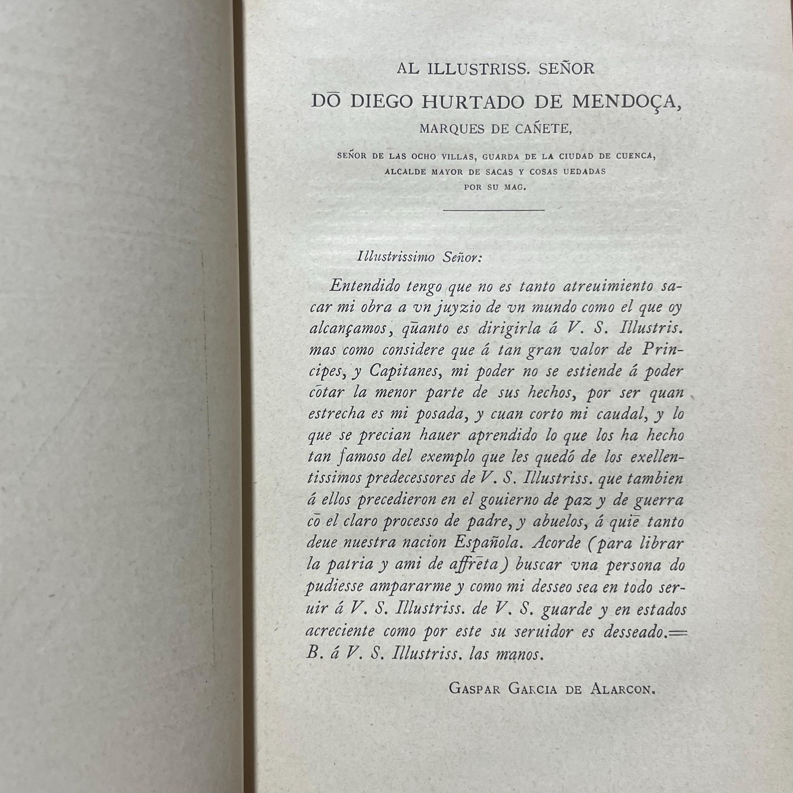Coronas Epicas En Loor De D. Alvaro de Bazan, Marques de Santa Cruz. Los Poemas De Gasper Garcia De Alarcon Y Baltasar Del Hierro, Reimpresos Y Anotados Por D. Eduardo De Navascues. Translated from Spanish: Epic Crowns in Praise of D. Álvaro de Bazán, Marquis of Santa Cruz. The Poems of Gaspar García de Alarcón and Baltasar del Hierro, Reprinted and Annotated by D. Eduardo de Navasqüés. — photograph 8.