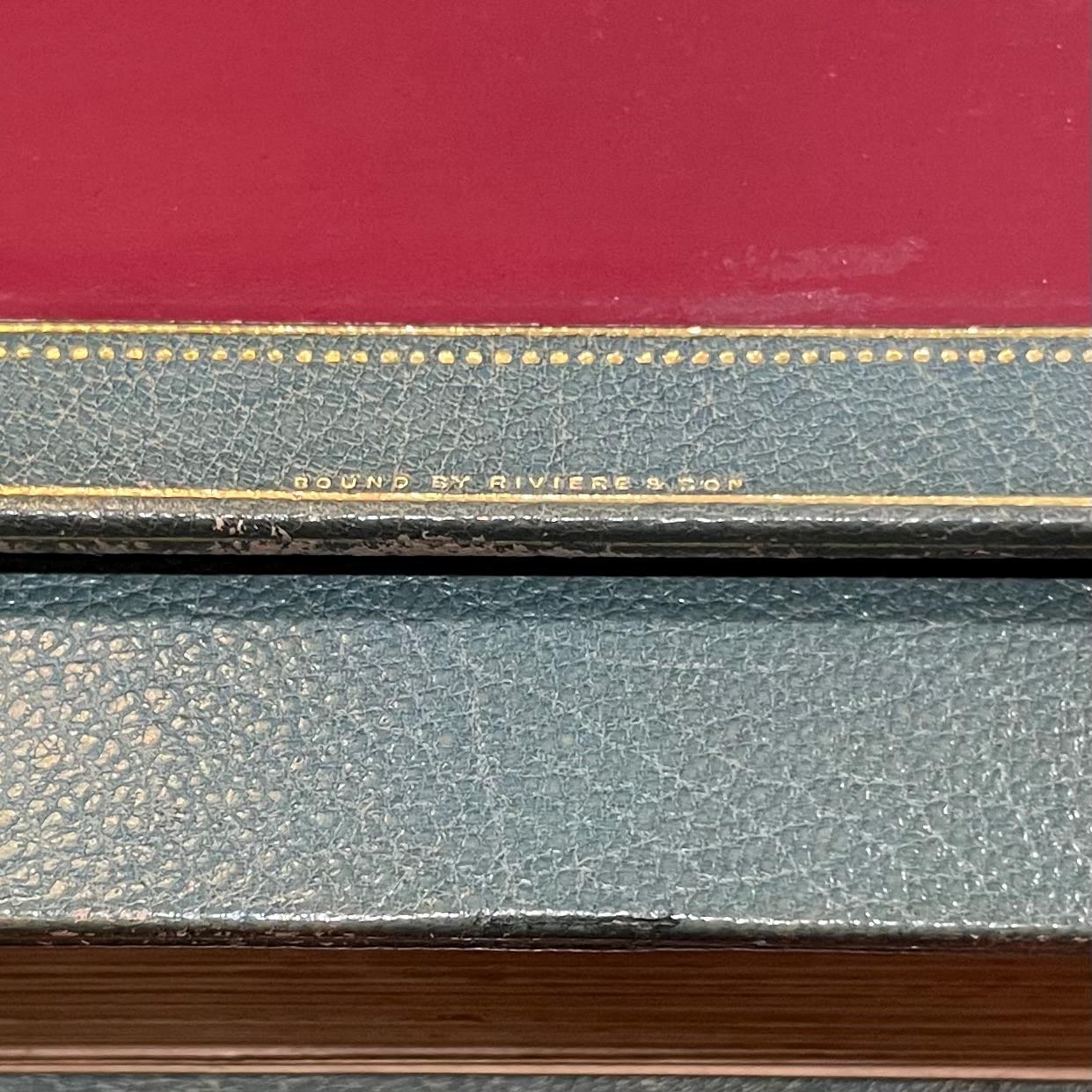 The Court of The Tuileries From the Restoration to The Flight of Louis Philippe… In Two Volumes. (Riviere Binding) — photograph 2.