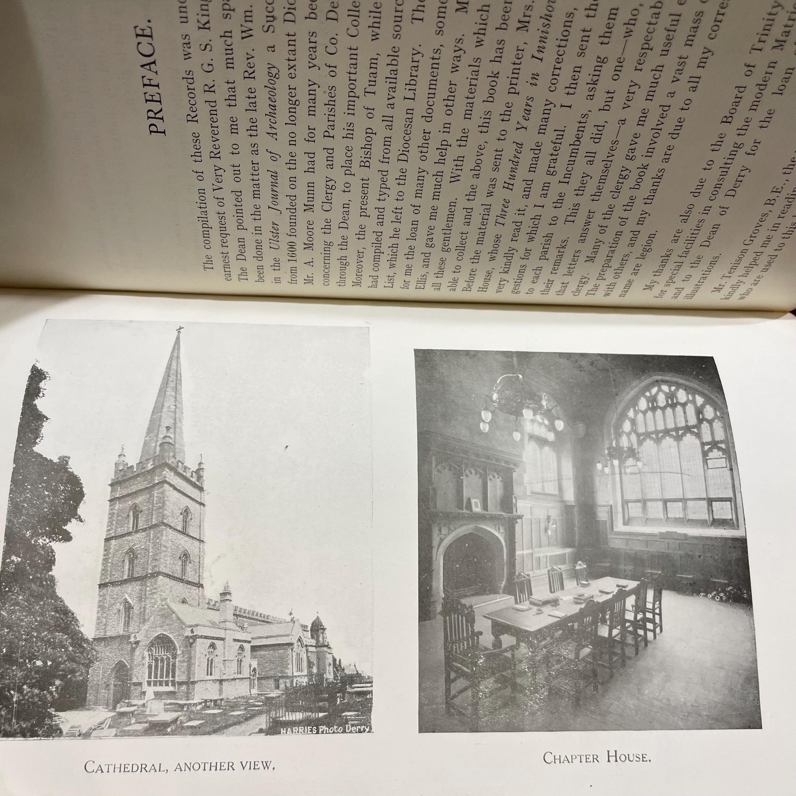 Derry Clergy and Parishes, Being an Account of the Clergy of The Church of Ireland in the Diocese of Derry, from the Earliest Period, with Historical Notices of the Several Parishes, Churches, Etc. — photograph 8.