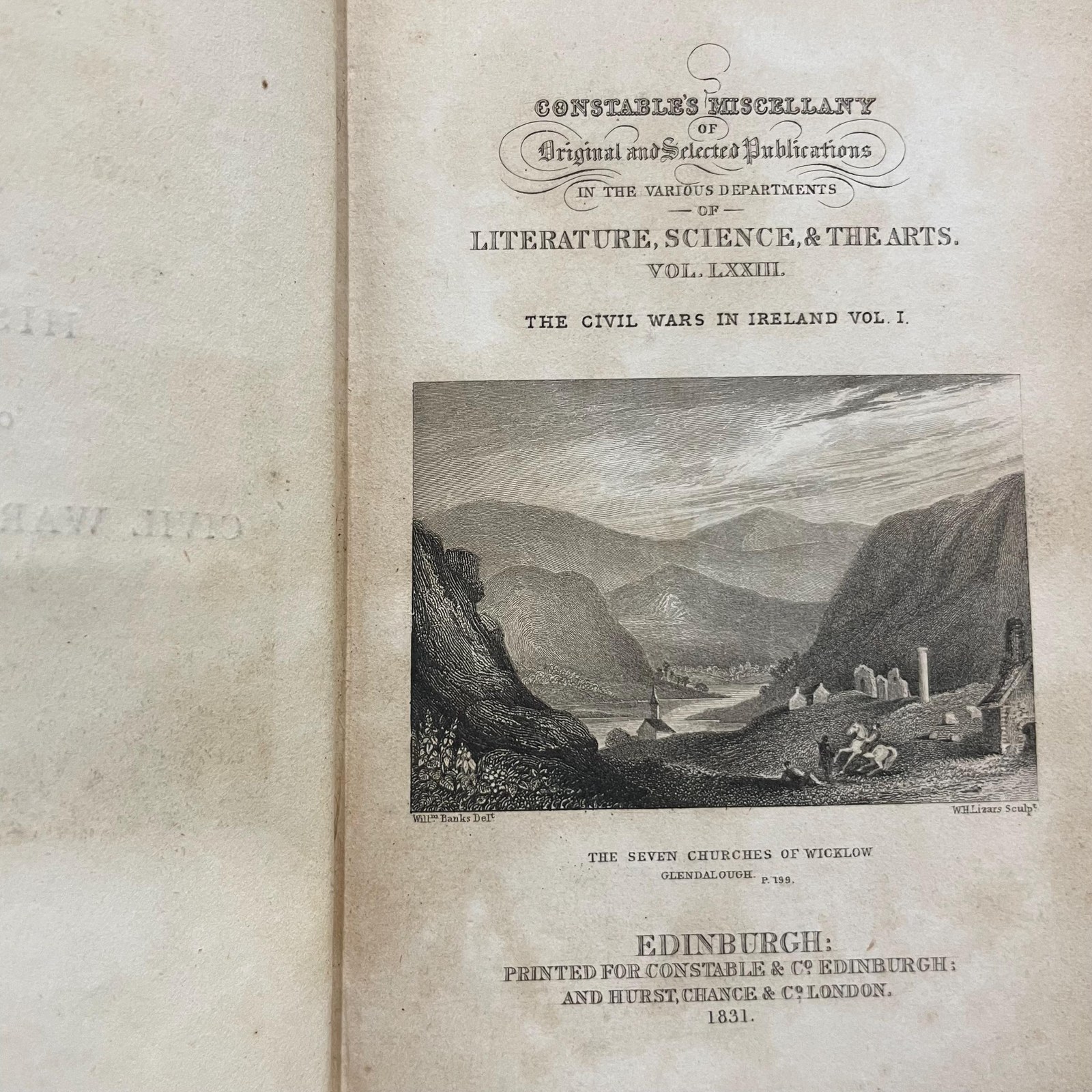 History of The Civil Wars of Ireland, From the Anglo-Norman Invasion, till The Union of The Country With Great Britain. In Two Volumes. — photograph 5.