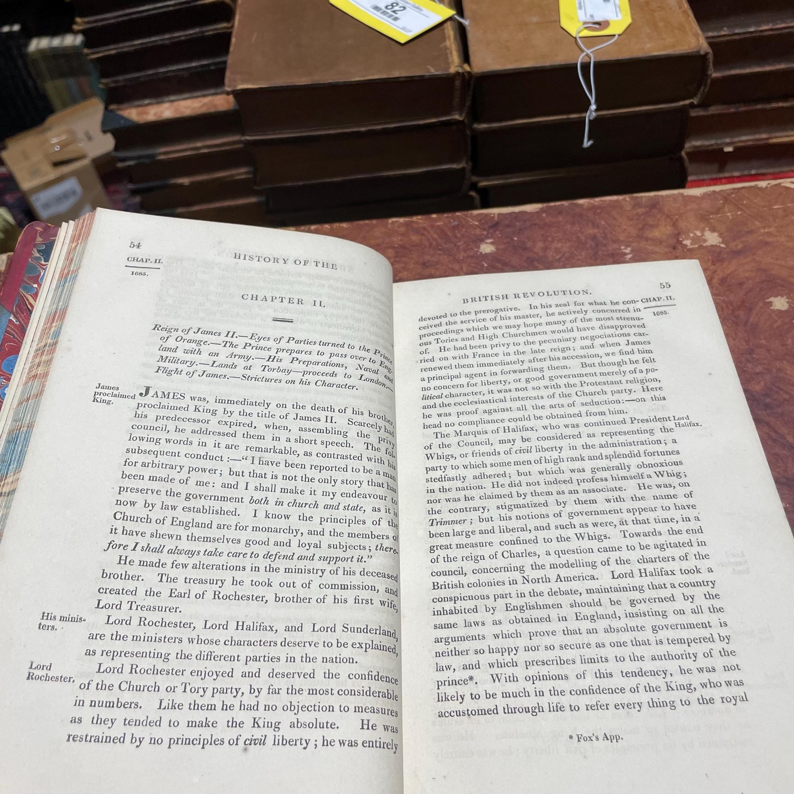 The History of The British Revolution of 1688-9; Recording all The Events Connected With That Transaction, In England, Scotland, and Ireland, Down to the Capitulation of Limerick, in 1691, In the Last of These Kingdoms, Inclusive. — photograph 10.