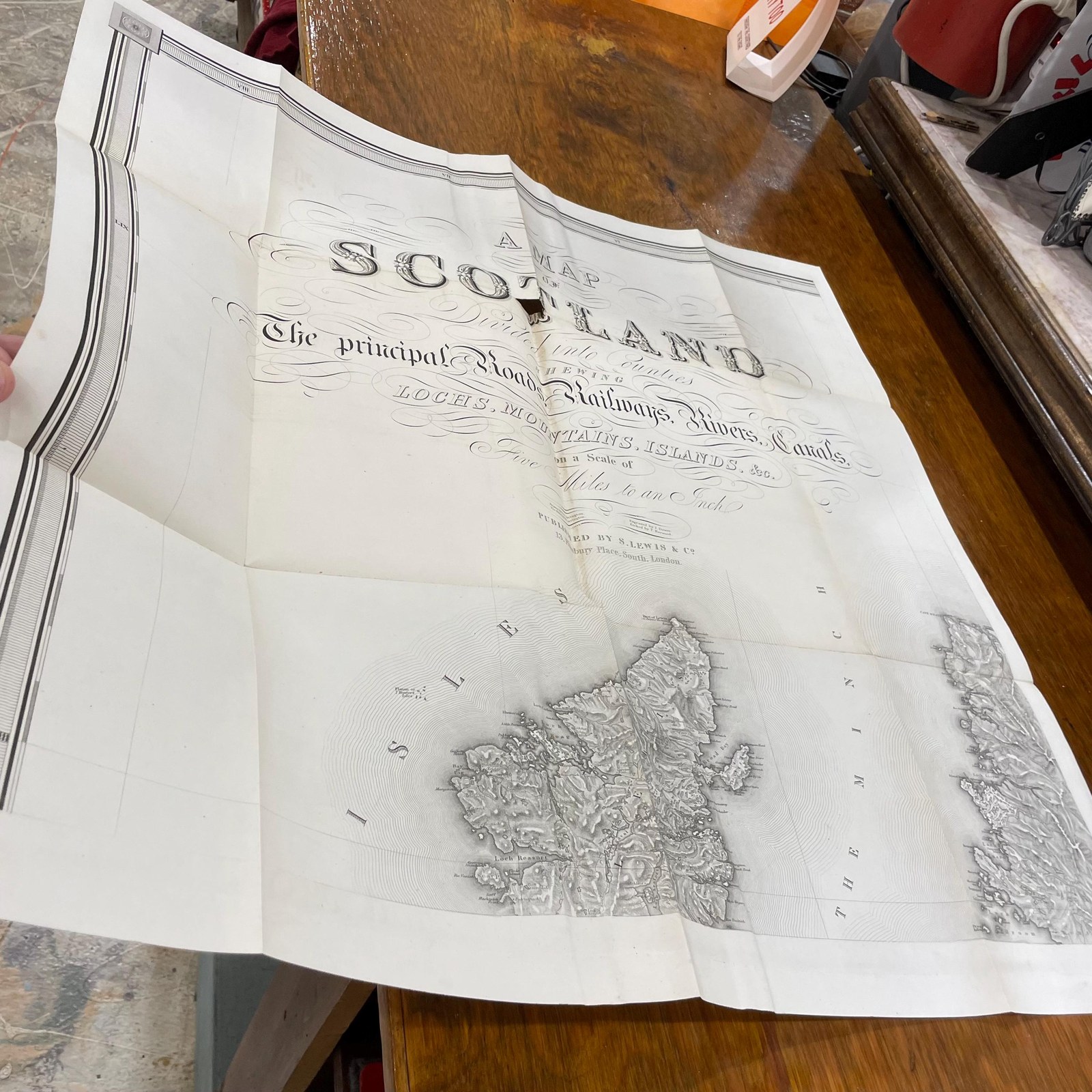 A Topographical Dictionary of Scotland, Comprising the Several Counties, Islands, Cities, Burgh and market Towns, Parishes, and Principal Villages, with Historical and Statistical Descriptions: Embellished with a Large Map of Scotland, and Engravings of The Seals and Arms of The Different Burghs and Universities. In Two Volumes. — photograph 4.