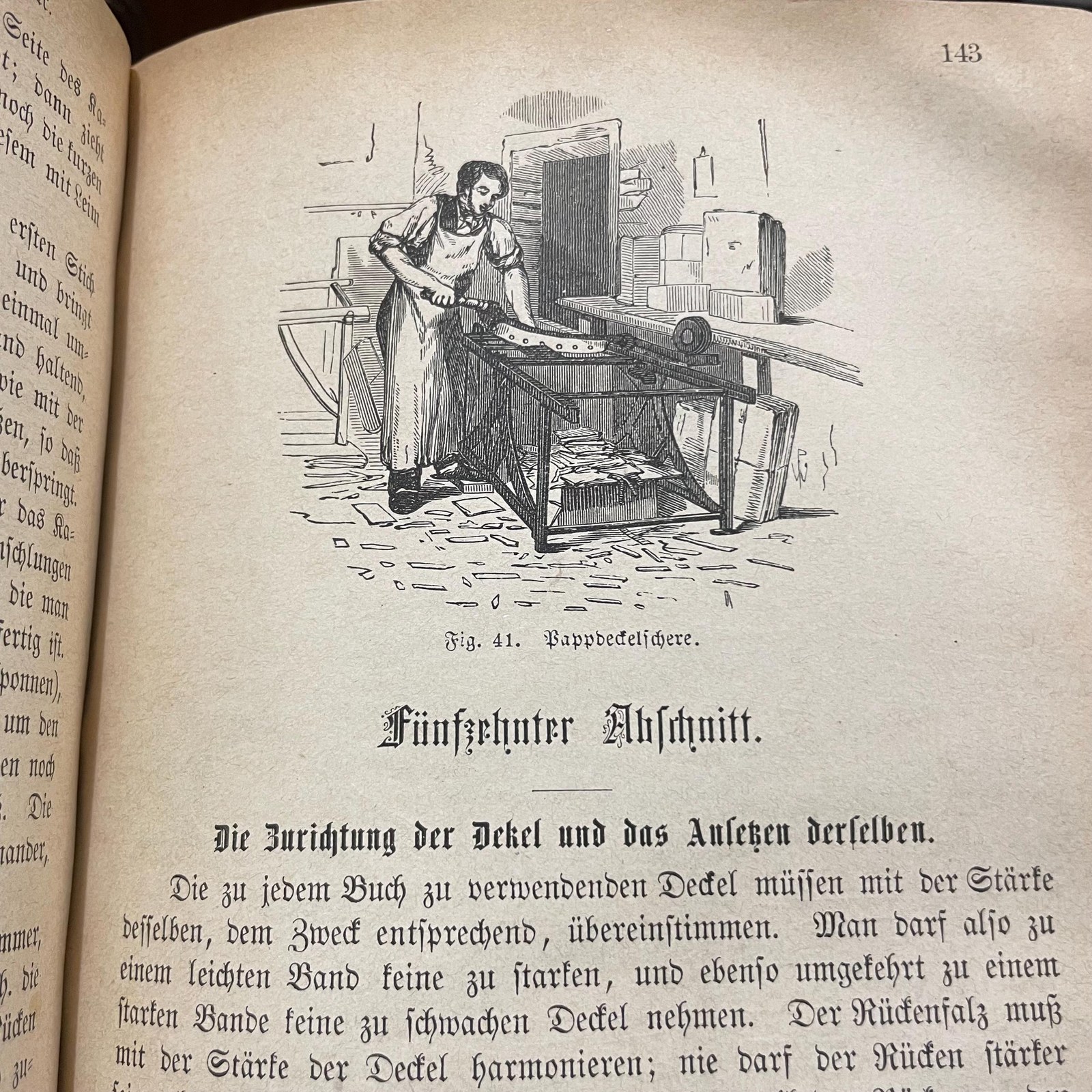 L. BRADE'S ILLUSTRIERTES BUCHBINDERBUCH… Translated from German: L. Brade's Illustrated Binding Book — photograph 7.