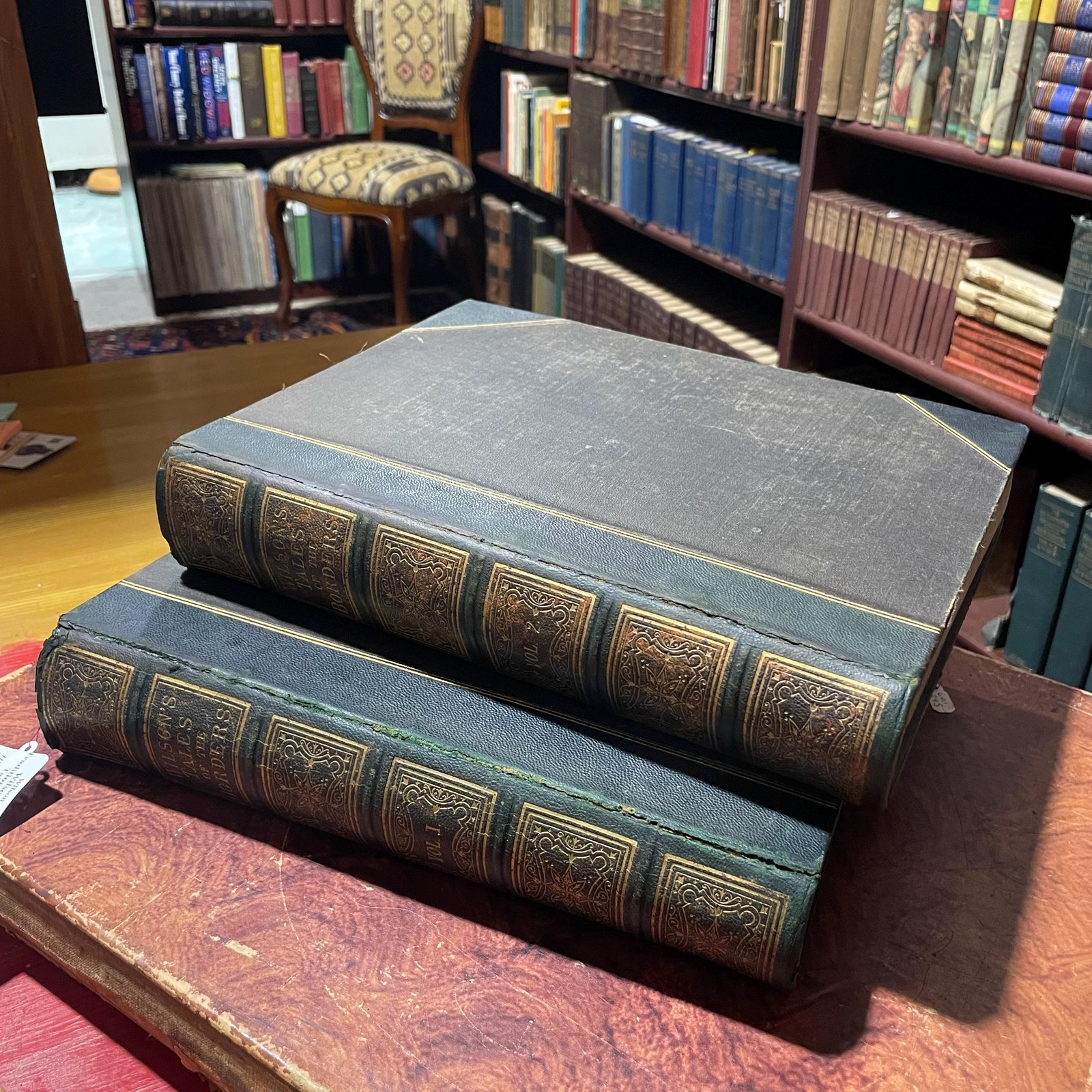 Wilson's Historical, Traditionary, and Imaginative Tales of the Borders, and of Scotland. 2 of 3 volumes (lacking #3) — photograph 3.