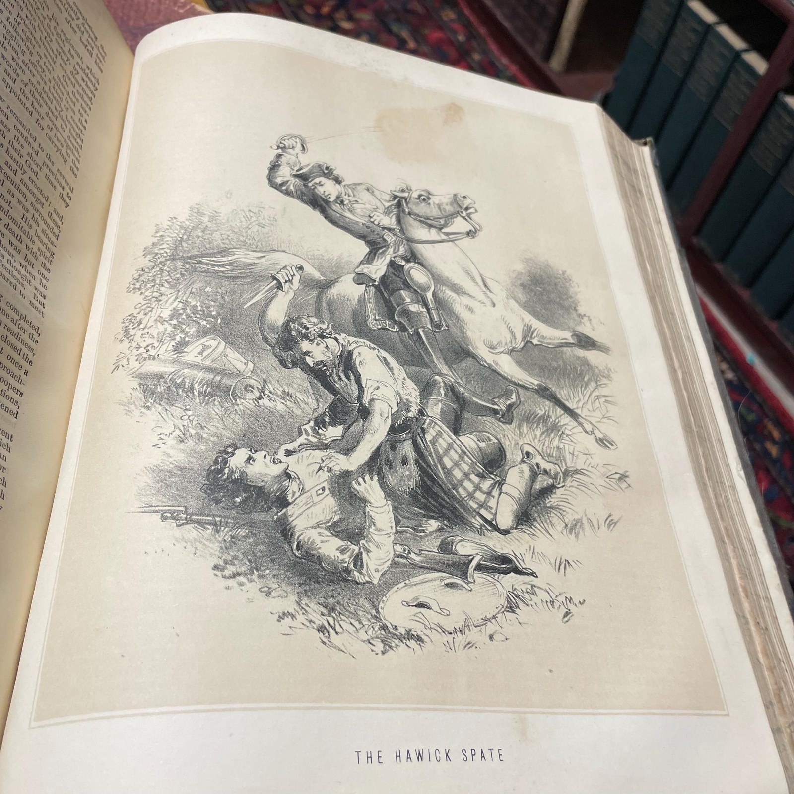 Wilson's Historical, Traditionary, and Imaginative Tales of the Borders, and of Scotland. 2 of 3 volumes (lacking #3) — photograph 7.