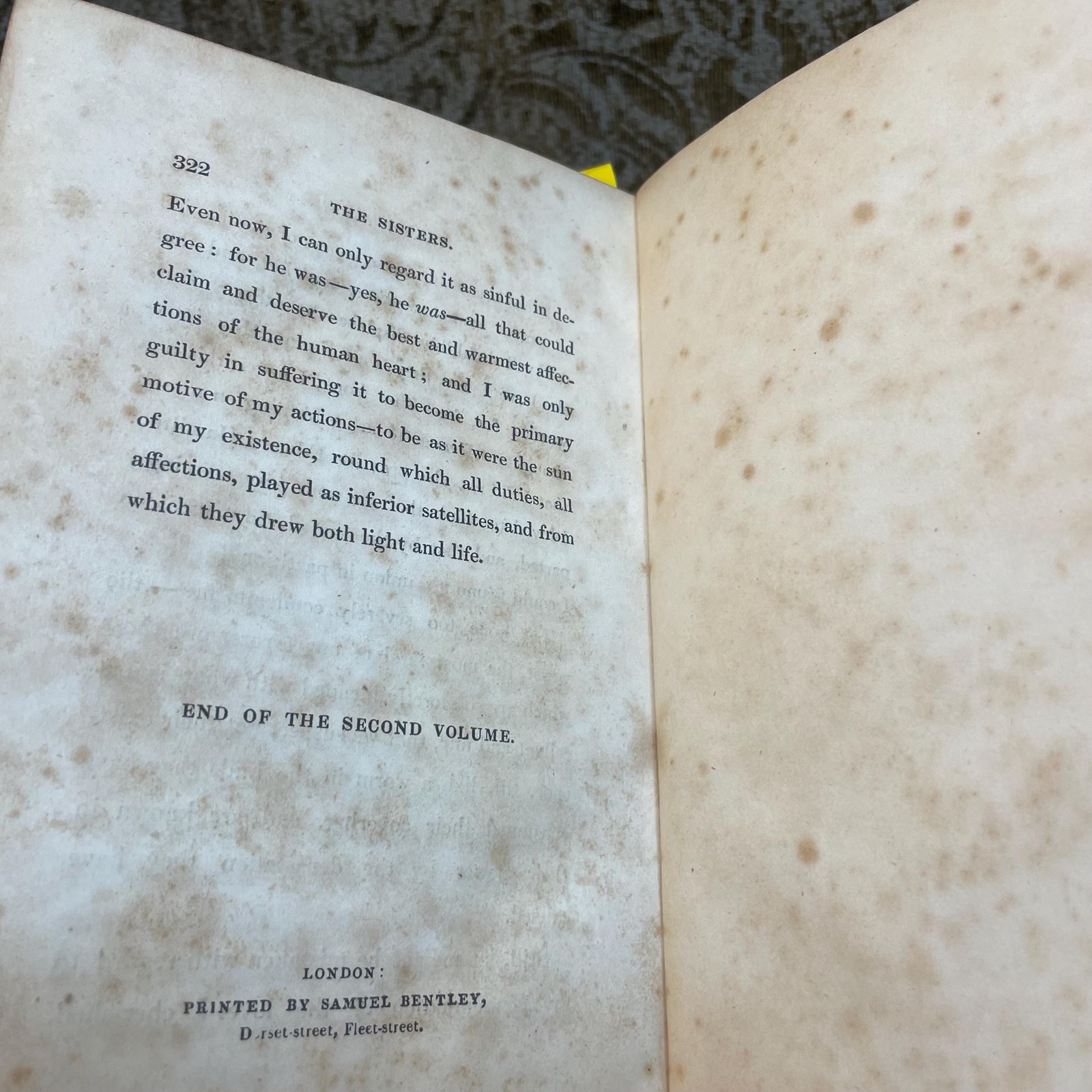 The False Step. And The Sisters. In Three Volumes (2 of 3, lacking Vol.I) — photograph 8.