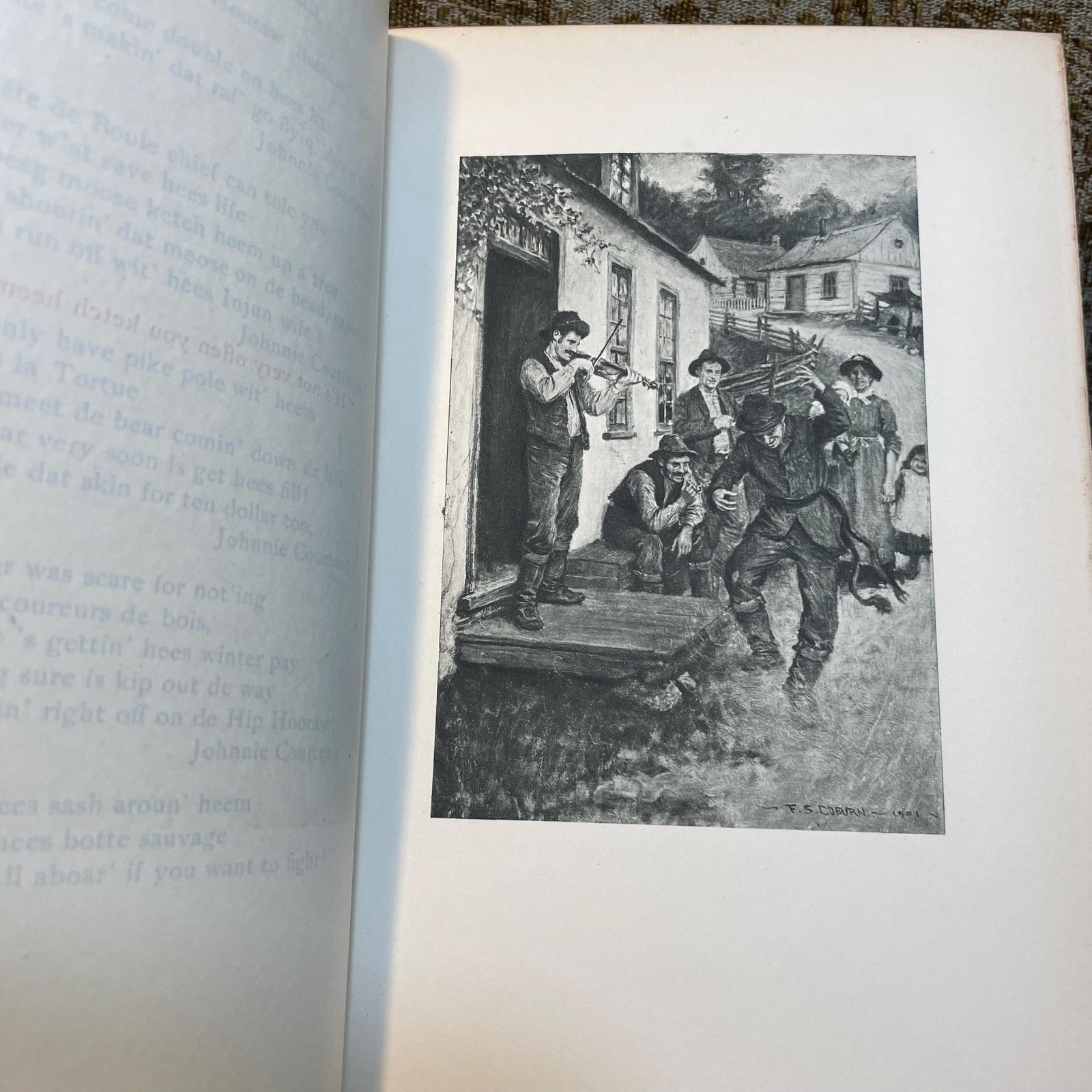 Johnnie Courteau, and Other Poems. With Illustrations by Frederick Simpson Coburn — photograph 8.