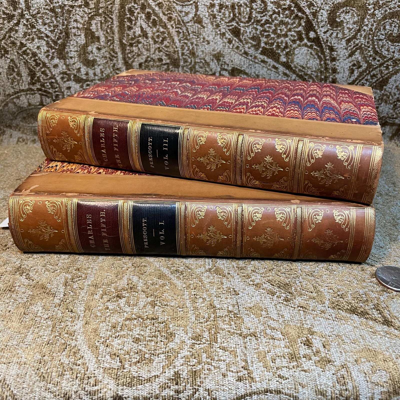The History of The Reign of The Emporer Charles The Fifth. With an Account of The Emperor's Life After His Abdication. In Three Volumes. (Vols. I and III only) — photograph 3.