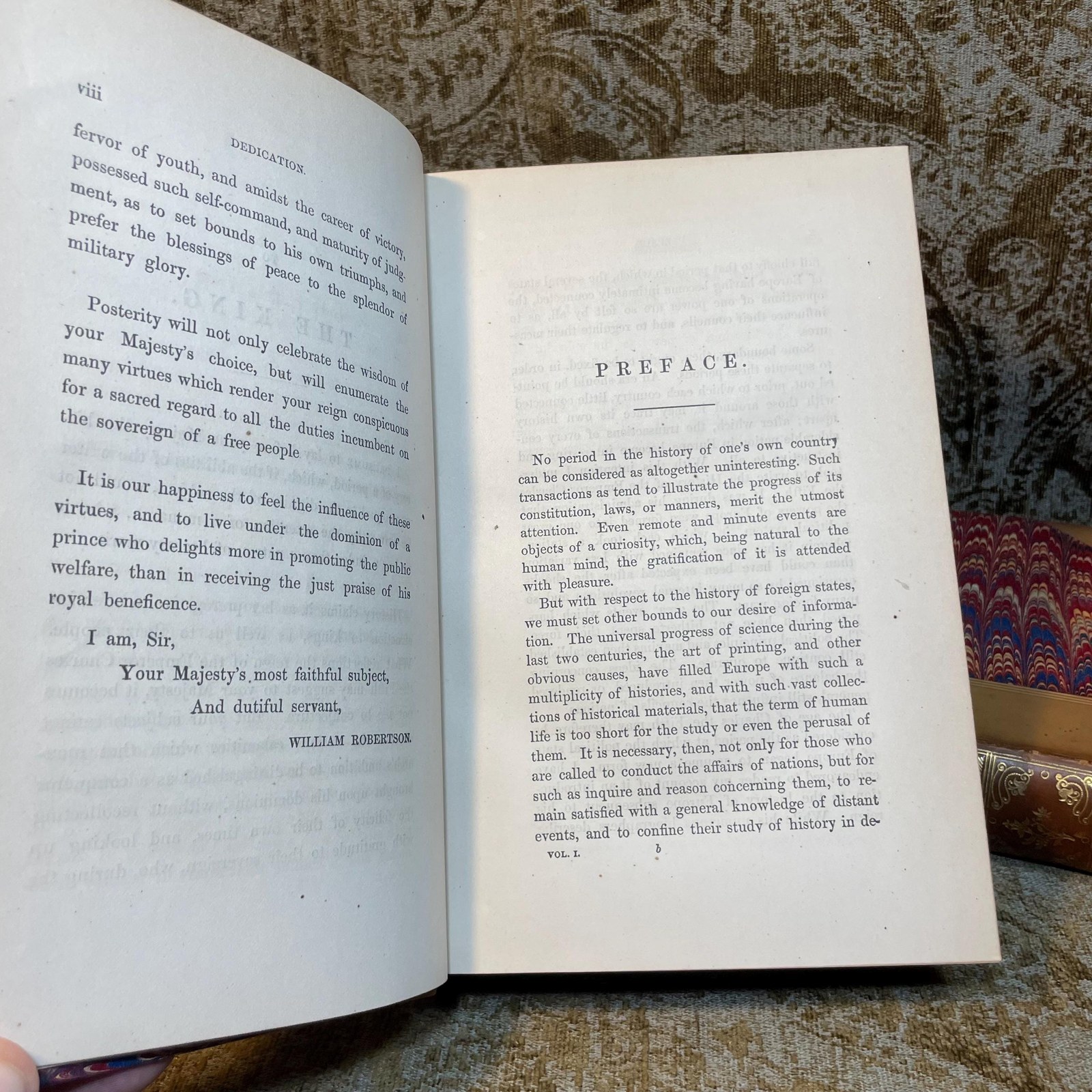 The History of The Reign of The Emporer Charles The Fifth. With an Account of The Emperor's Life After His Abdication. In Three Volumes. (Vols. I and III only) — photograph 9.