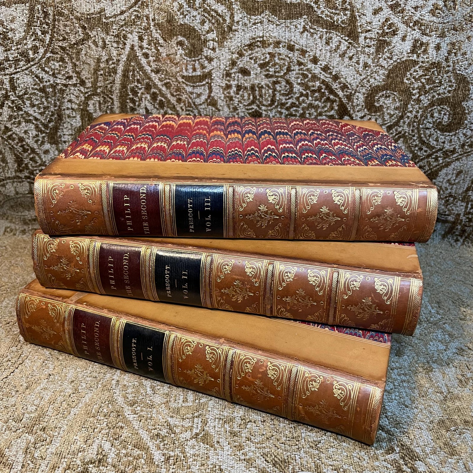 History of The Reign of Philip The Second, King of Spain. (3 vol.complete) — photograph 3.