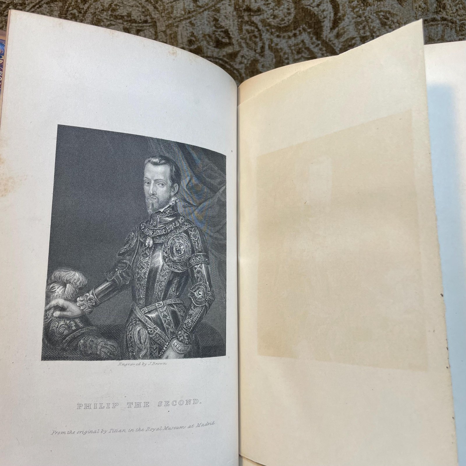 History of The Reign of Philip The Second, King of Spain. (3 vol.complete) — photograph 7.