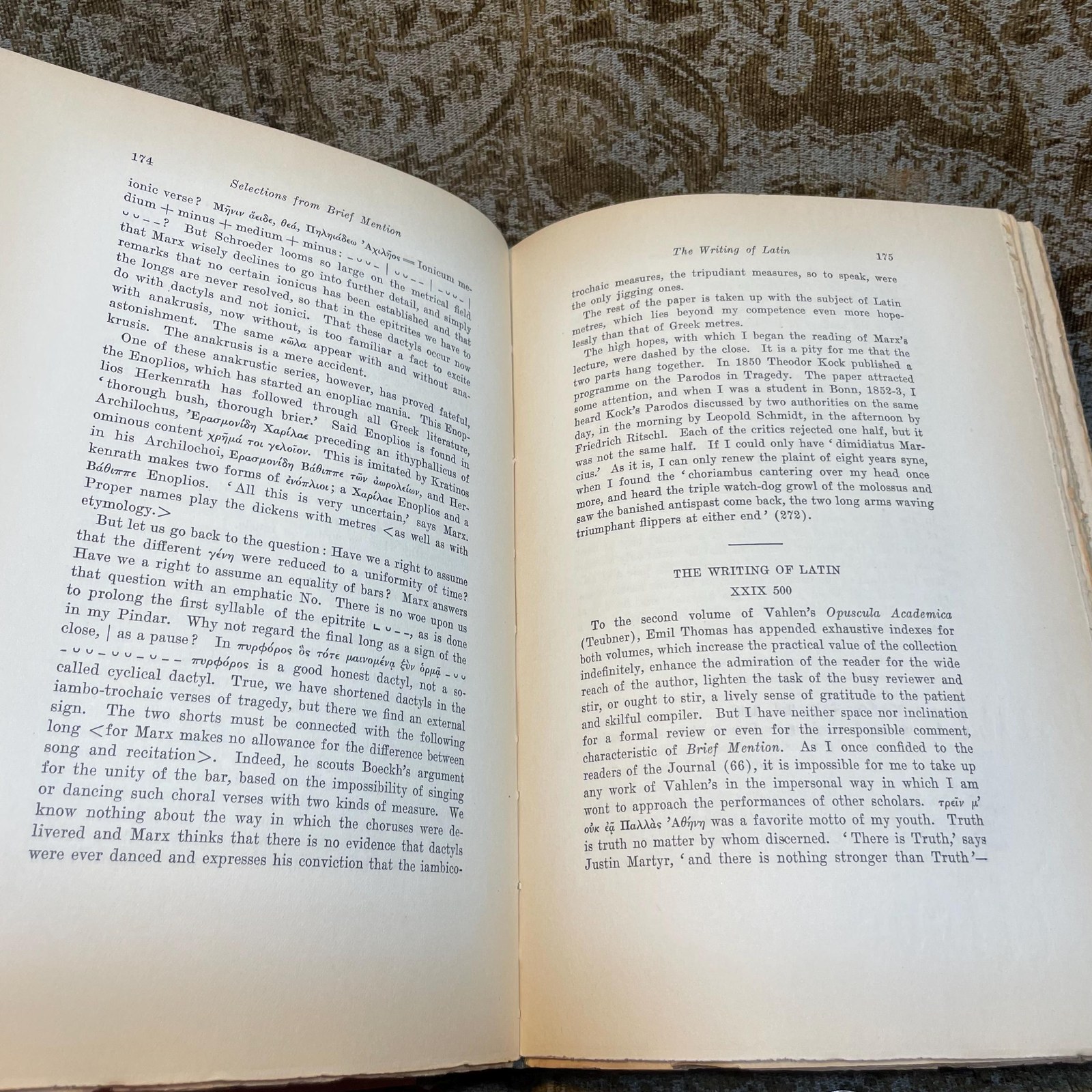 Selections From The Brief Mention of Basil Lanneau Gildersleeve Edited With a Biographical and an Index — photograph 7.