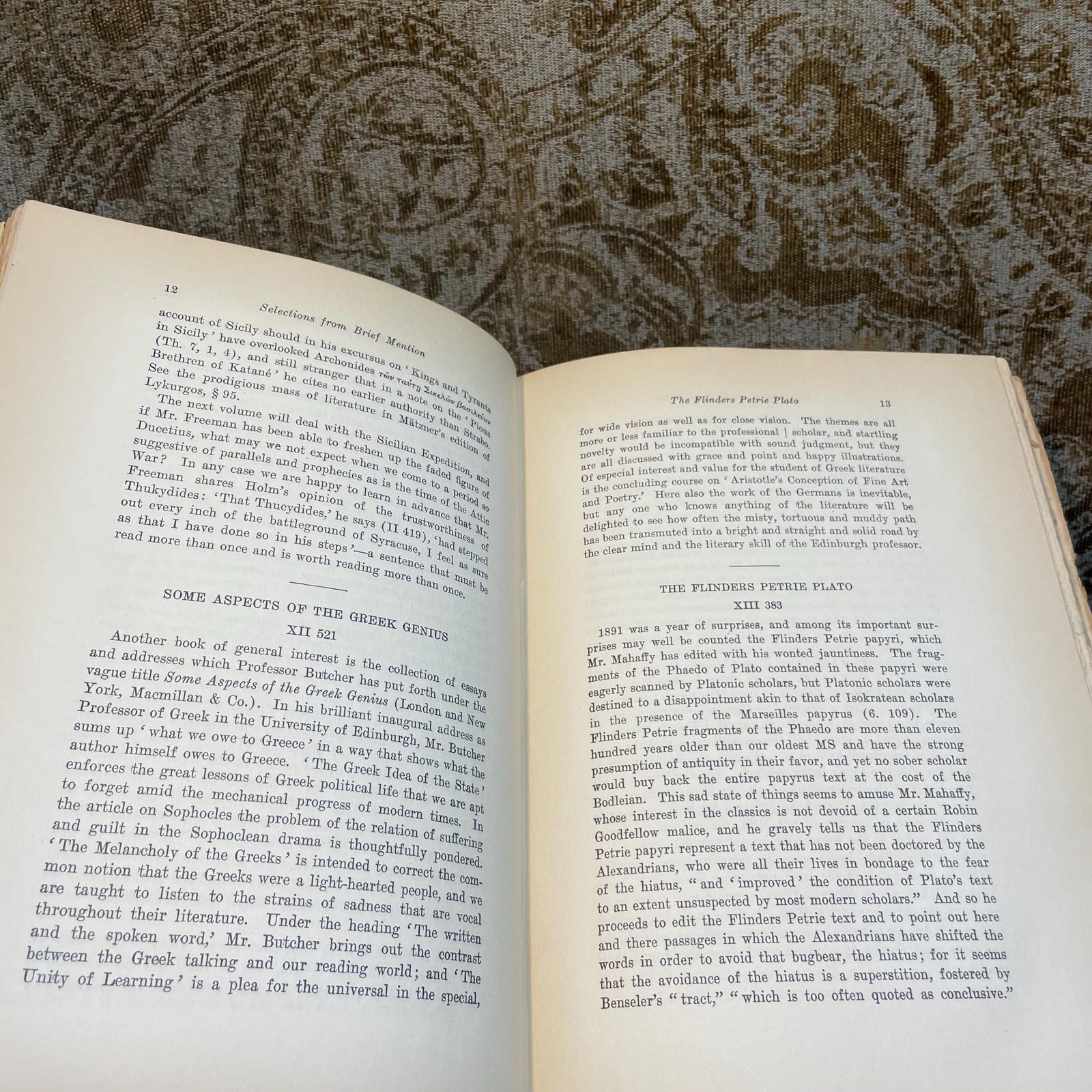 Selections From The Brief Mention of Basil Lanneau Gildersleeve Edited With a Biographical and an Index — photograph 8.