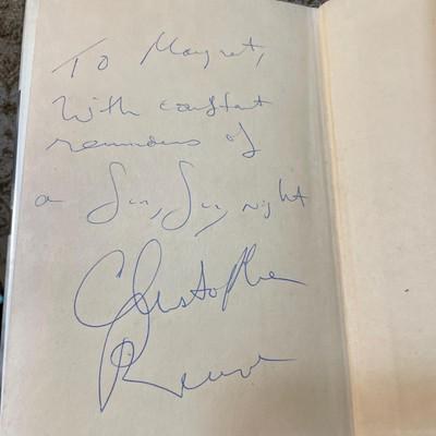 Greenwich Killing Time. Signed by author and Christopher Reeve (Superman) — photograph 7.