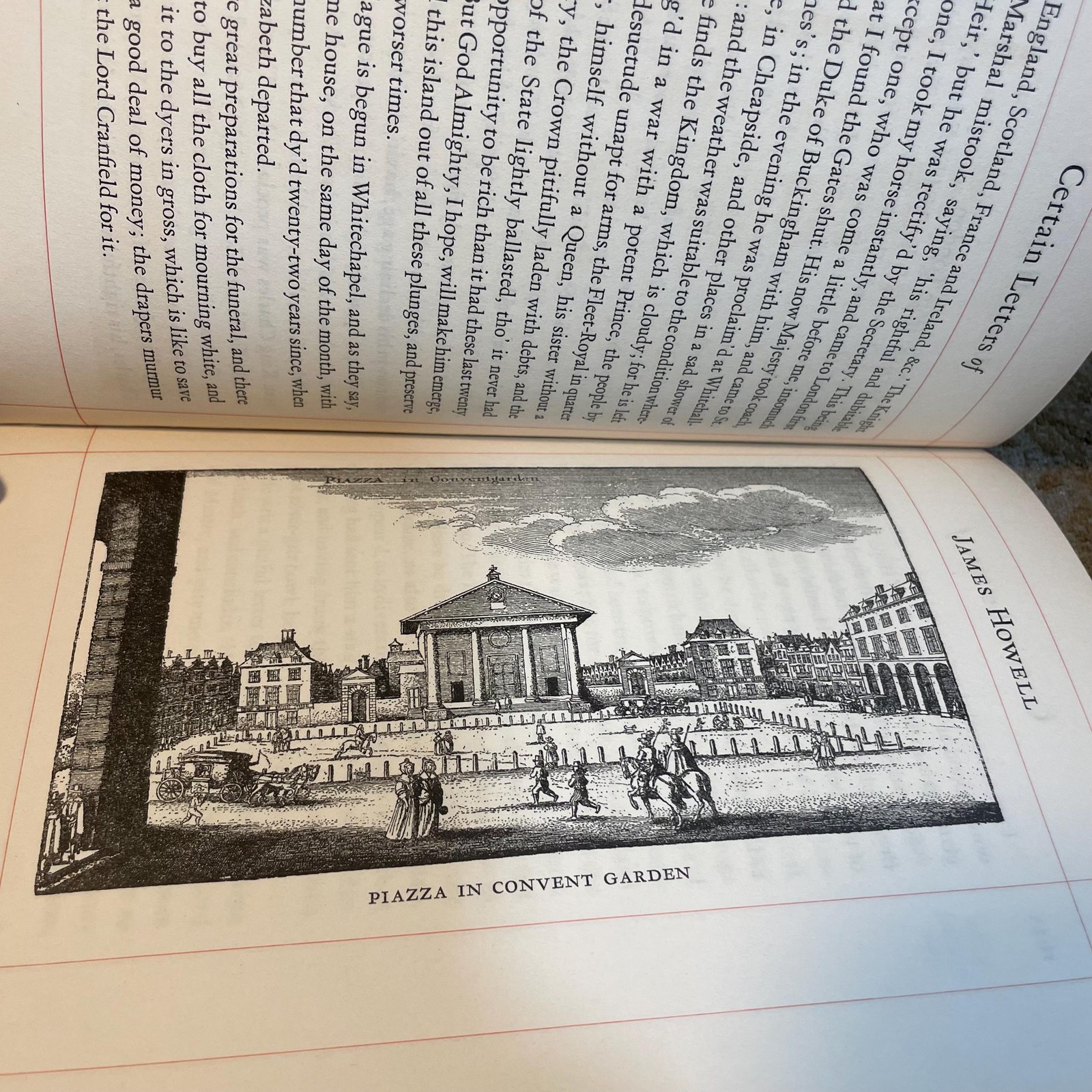 Certain letters of James Howell Selected from The Familiar Letters as First Published 1645-1655 Illustrated with 5 Engravings — photograph 10.
