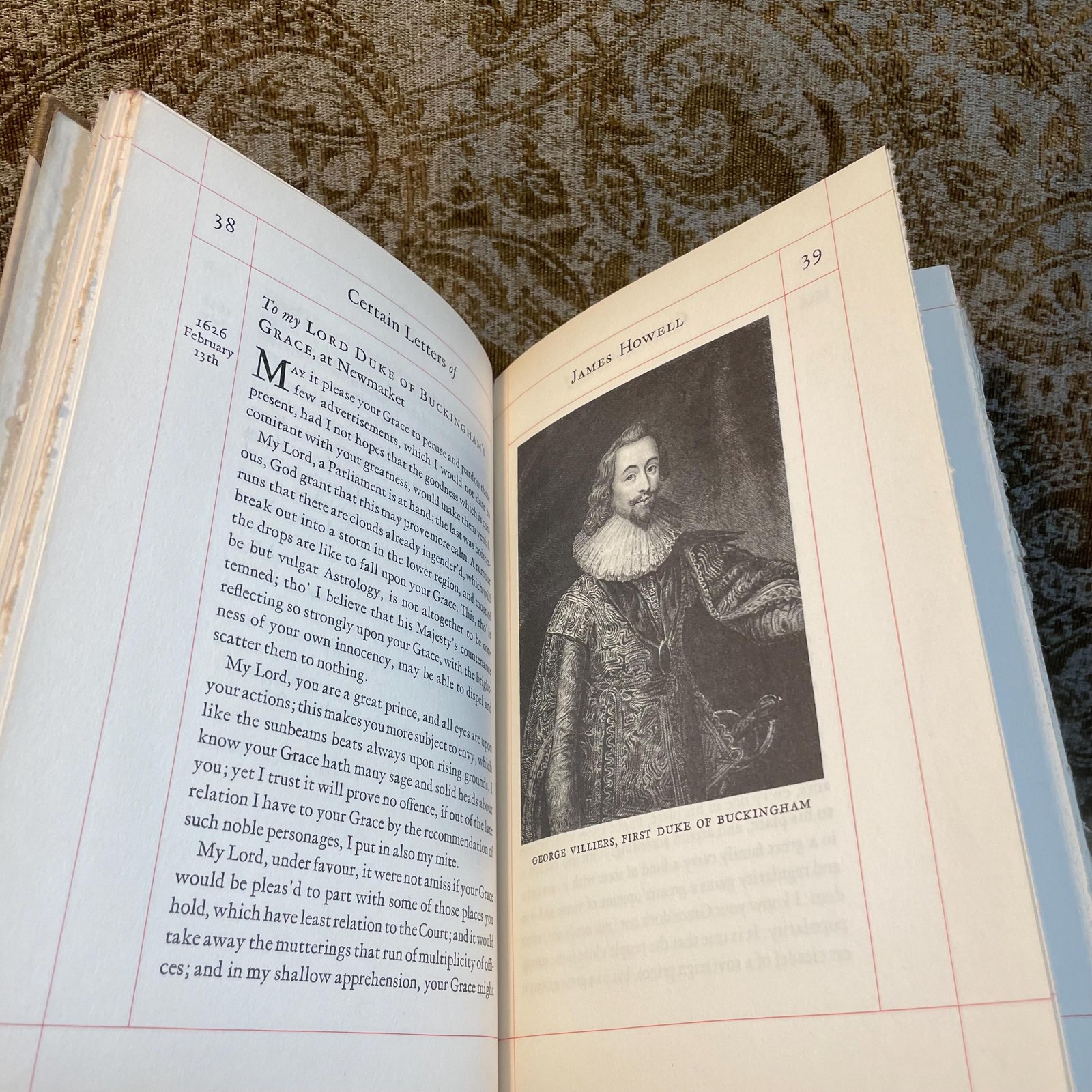 Certain letters of James Howell Selected from The Familiar Letters as First Published 1645-1655 Illustrated with 5 Engravings — photograph 8.
