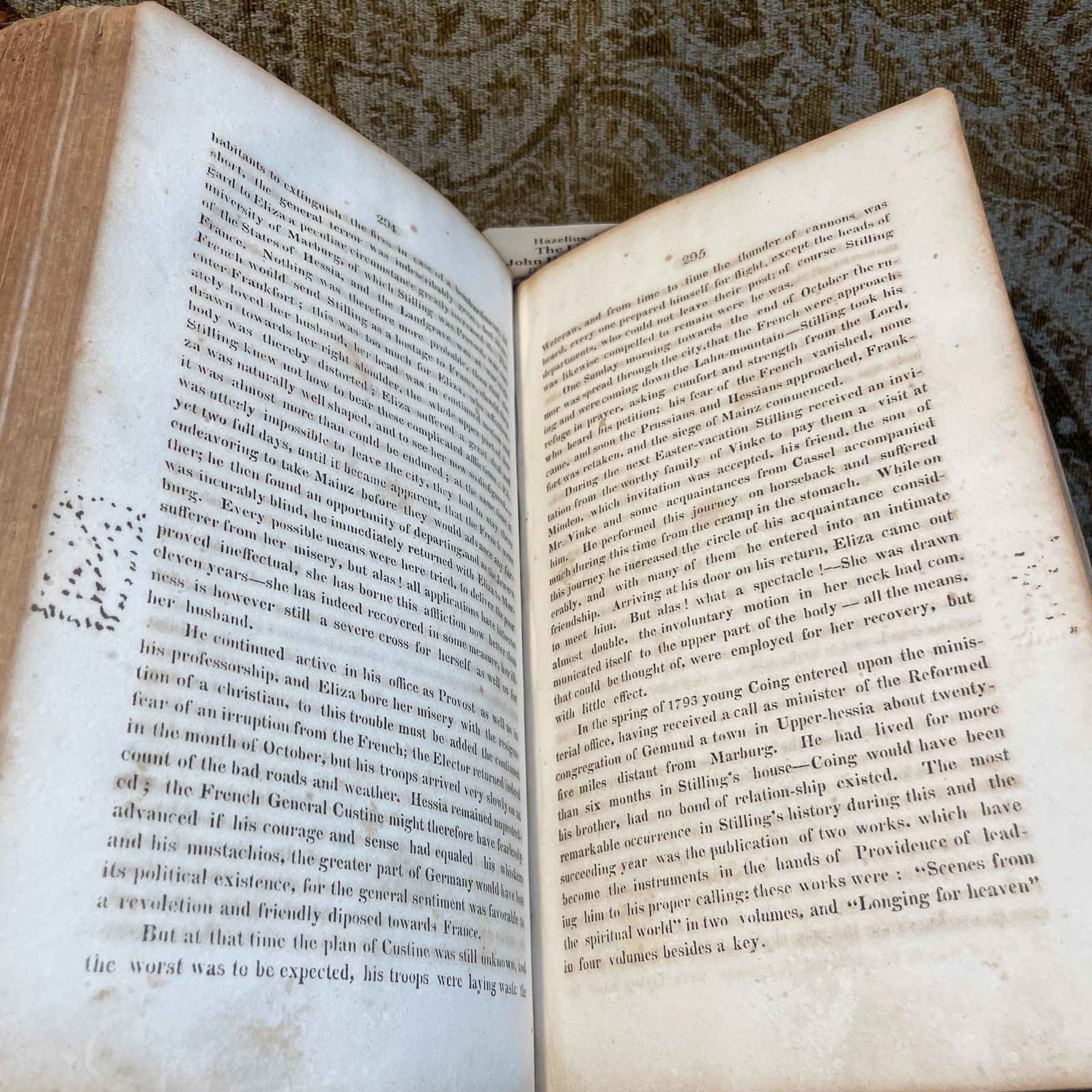The Life of John Henry Stilling, Doctor of medicine and Philosophy, Court-counselor and Professor of Political Economy in The University of Marburg in Germany and Author of many religious Works, Translated by E.L. Hazelius… — photograph 9.