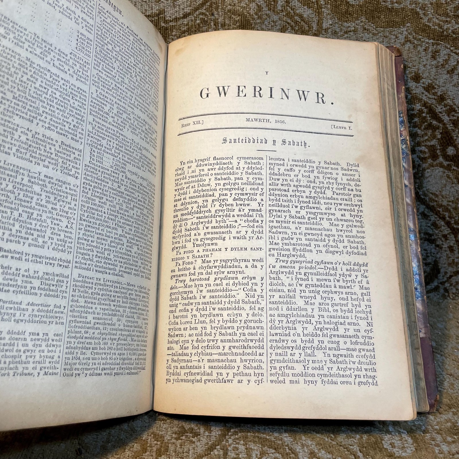 Y Sabboth Iuddewig A Dydd Yr Arglwydd. Translated: The Jewish Sabbath and The Lord's Day — photograph 10.
