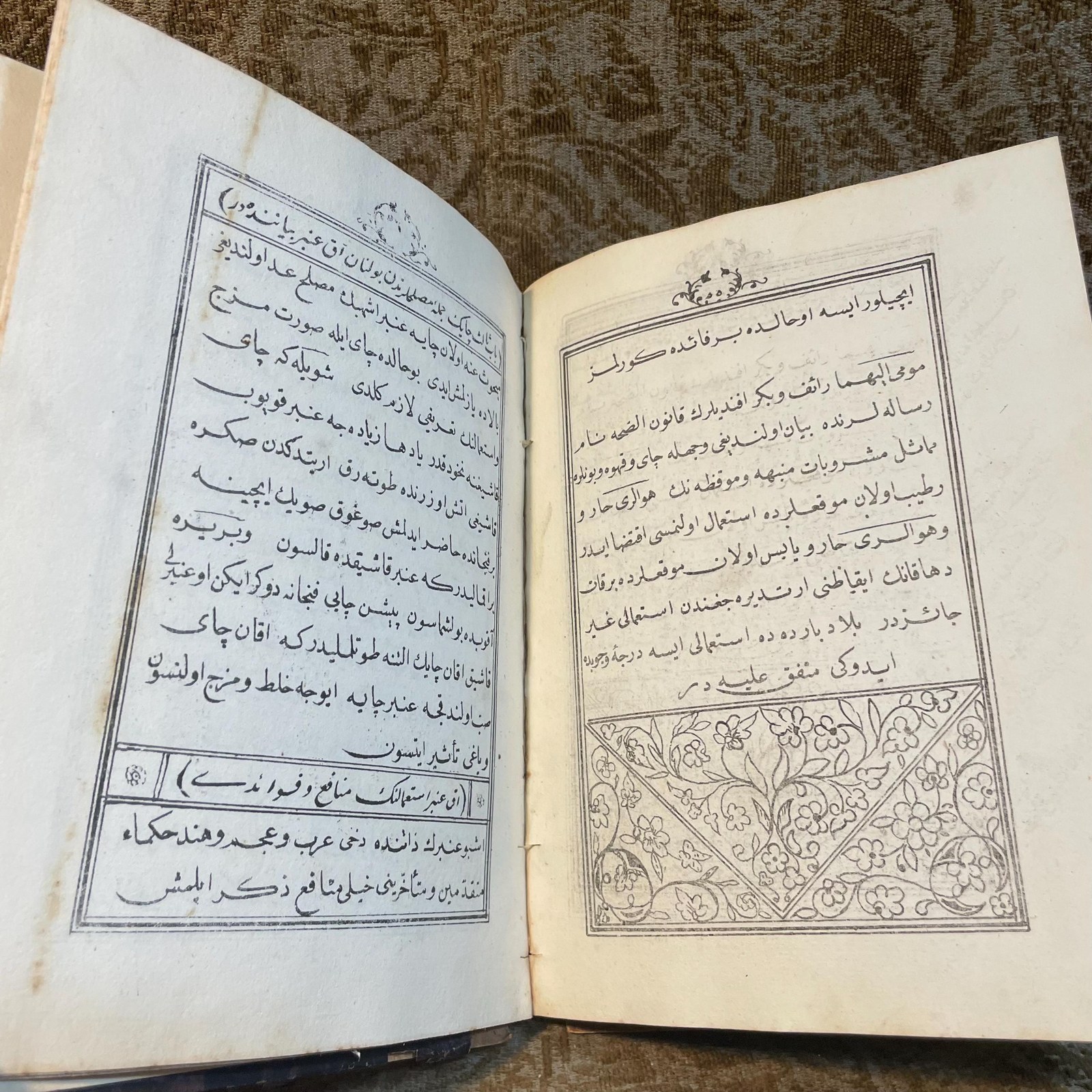 Çay Risâlesi Translated: The Book of Tea (1889 reprint of 1295 text. — photograph 6.