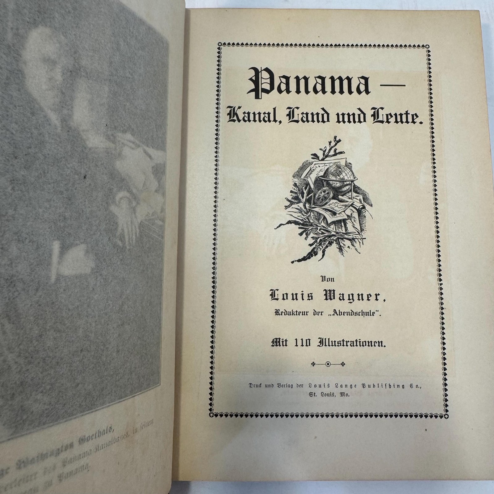 Panama- Kanal, Land und Leute. Mit 110 Illustrtionen. Translated: Panama- Canal, Land and People. With 110 Illustrations. — photograph 5.
