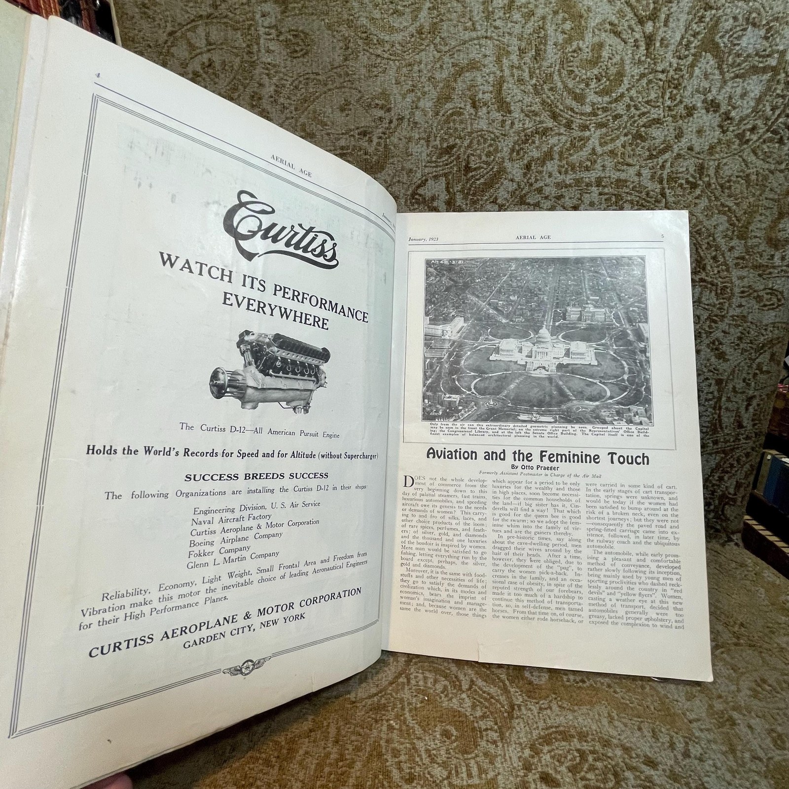 Aerial Age, Vol.16, No. 1-7 January-July 1923 — photograph 4.