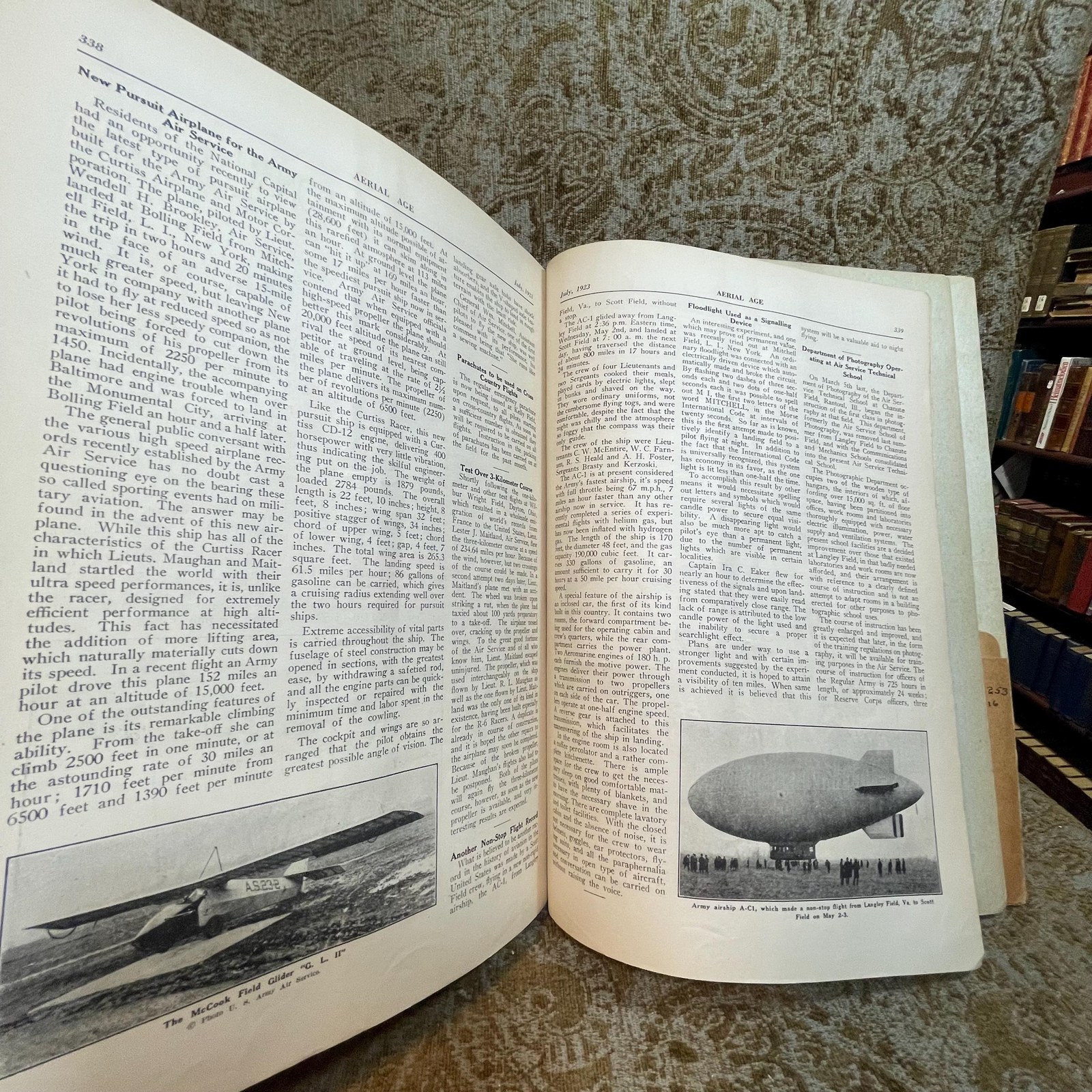 Aerial Age, Vol.16, No. 1-7 January-July 1923 — photograph 9.
