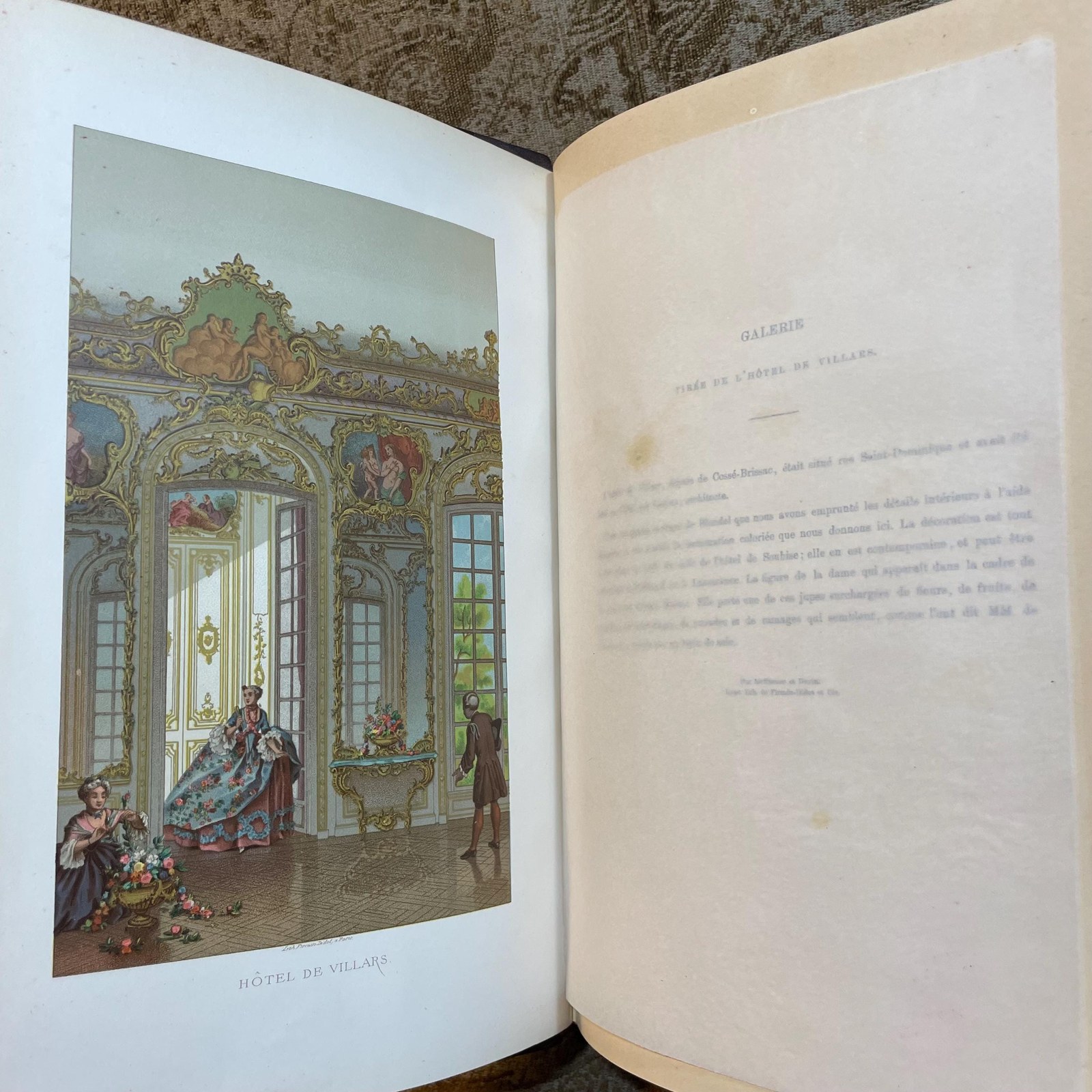 XVIII Siècle, Institutions, Usages Et Costumes. France, 1700–1789. Ouvrage Illustré De 21 Chromolithographies Et De 350 Gravures Sur Bois, D’Après Watteau, Vanloo, Rigaud, Boucher, Greuze, Lancret, J. Vernet, Chardin, Jeaurat, Bouchardon, Saint-Aubin, Eisen, Gravelot, Moreau, Cochin, Wille, Debucourt, Etc. Quatrième Édition. Translated: Eighteenth Century, Institutions, Usages And Costumes. France, 1700–1789. Illustrated Work With 21 Chromolithographs And 350 Wood Engravings, After Watteau, Vanloo, Rigaud, Boucher, Greuze, Lancret, J. Vernet, Chardin, Jeaurat, Bouchardon, Saint-Aubin, Eisen, Gravelot, Moreau, Cochin, Wille, Debucourt, Etc. Fourth Edition. — photograph 3.
