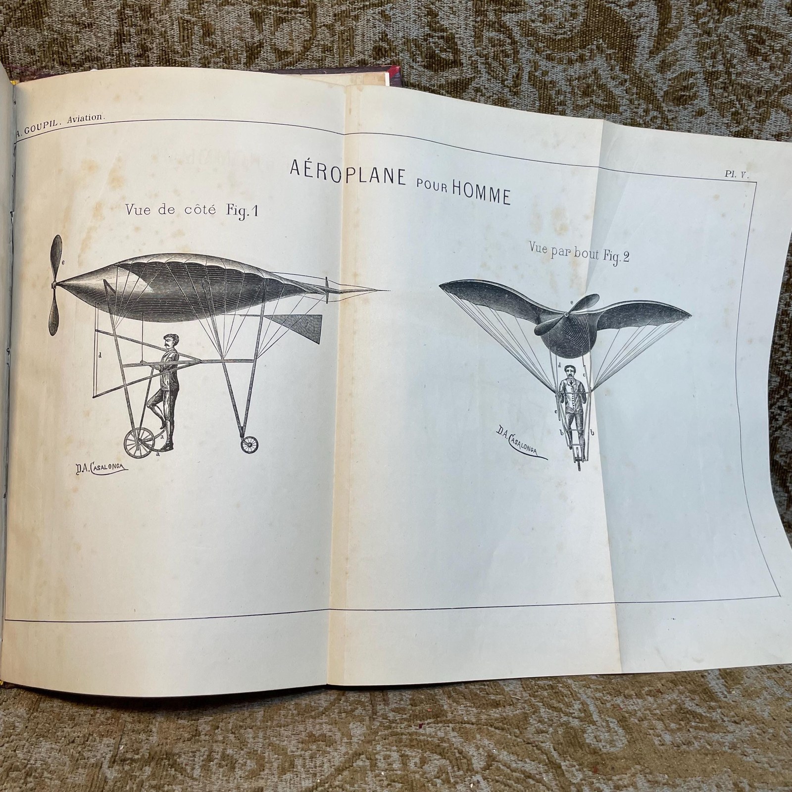 La Locomotion Aerienne: Etude. Translated: Aerial Locomotion: A Study — photograph 5.