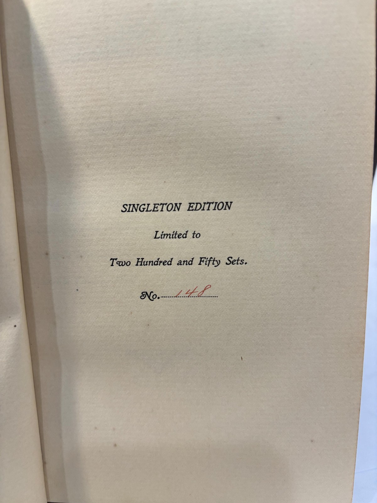 Romances and Narratives of Daniel Defoe in Sixteen (11) Volumes — photograph 6.