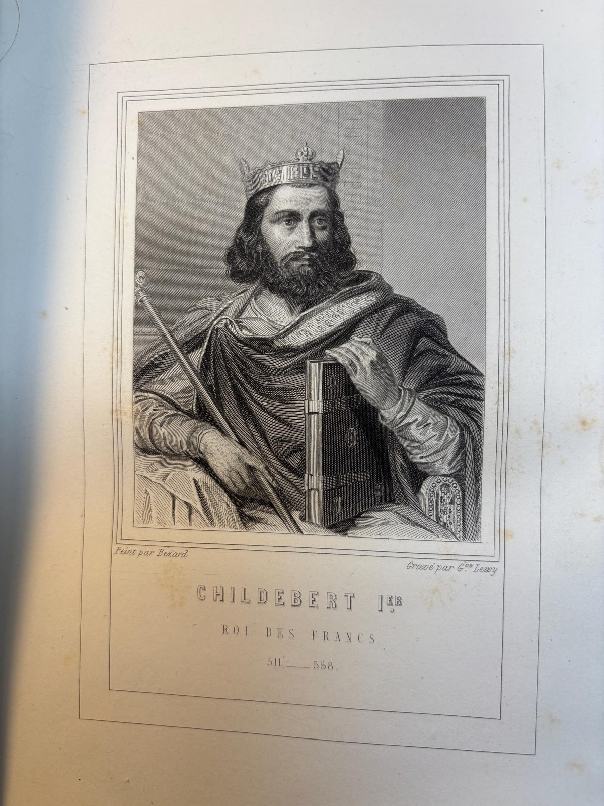 Les Rois De France 66 Gravures Sur Acier Formant La Galerie Complète Des Portraits De Versailles D’après Les Tableaux Authentiques Du Musée De Versailles Accompagnées D’une Notice Historique Par Lélius. Translated: The Kings Of France 66 Engravings On Steel Forming
The Complete Gallery Of Portraits Of Versailles From The Authentic Paintings Of The Museum Of Versailles Accompanied By A Historical Notice By Lélius — photograph 8.