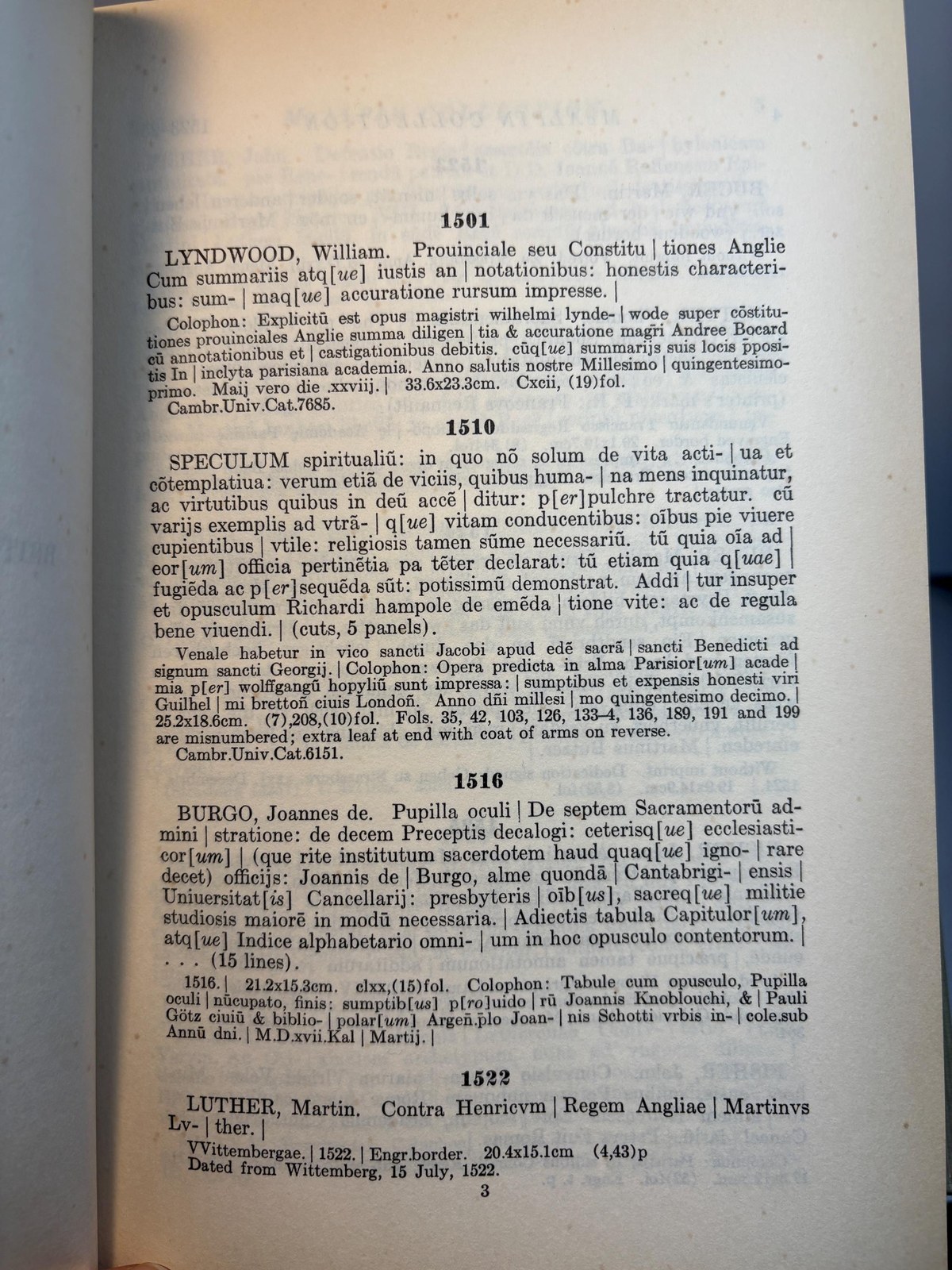 The Union Theological Seminary in the City of New York. Catalogue of the McAlpin Collection of British History and Theology. (4 of 5 volumes, lacking Vol.3) — photograph 4.