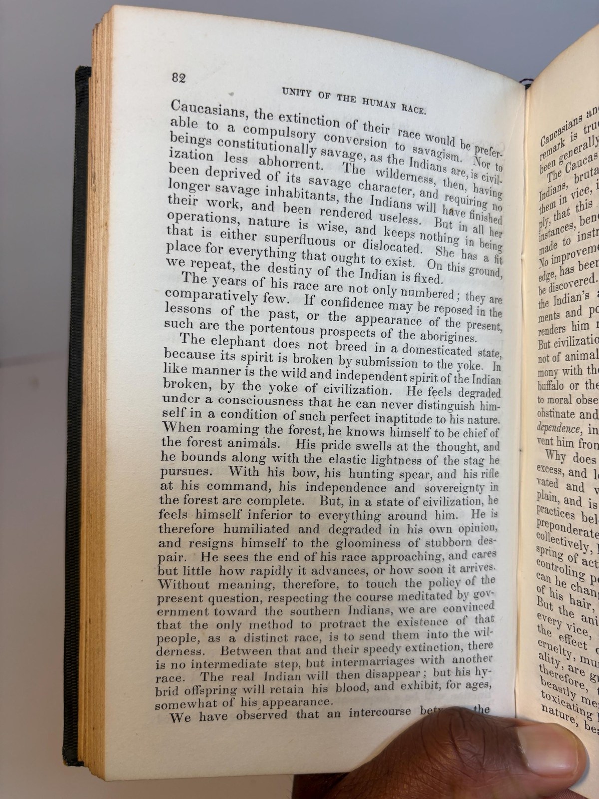 Thoughts on The Original Unity of The Human Race. Second Edition: With Additions and Improvements. — photograph 6.