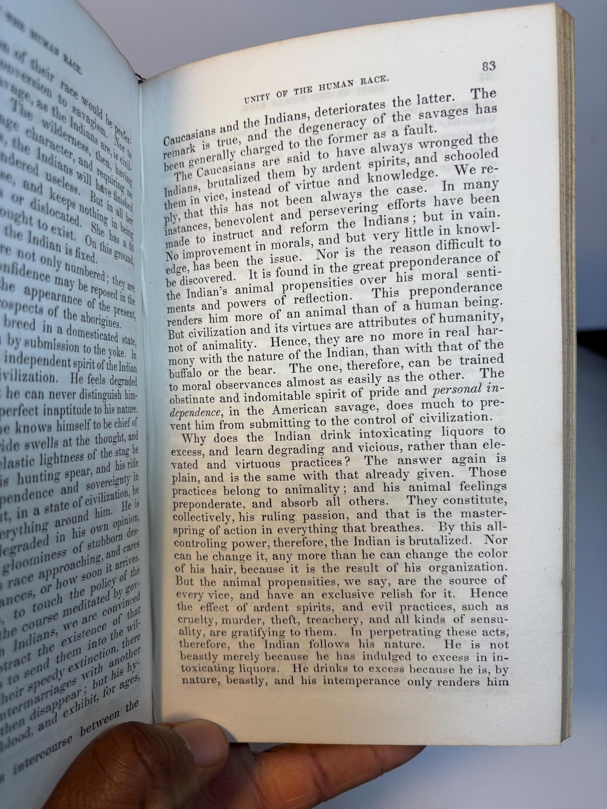 Thoughts on The Original Unity of The Human Race. Second Edition: With Additions and Improvements. — photograph 7.