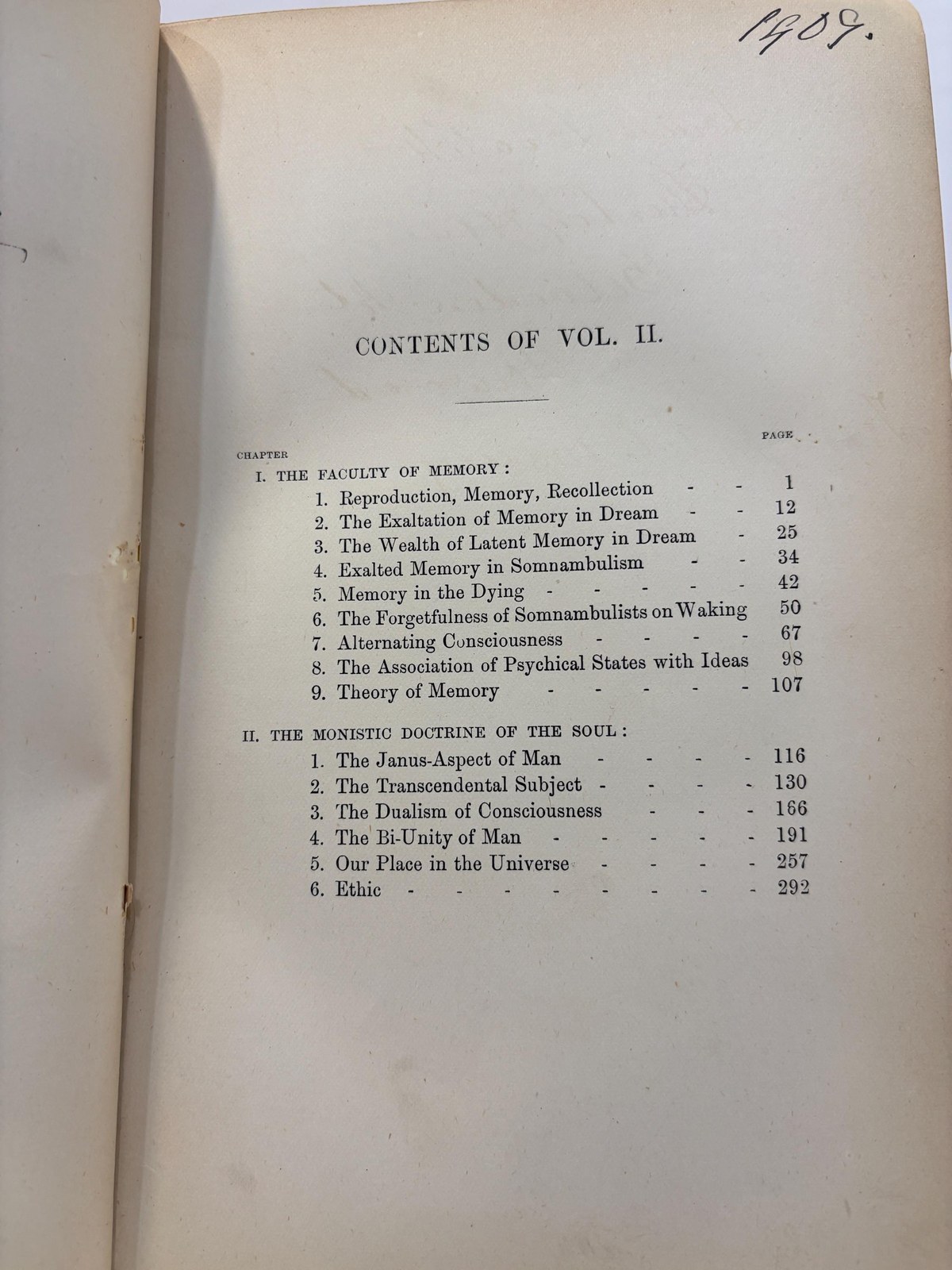 The Philosophy of Mysticism In Two Volumes. First Edition. — photograph 9.