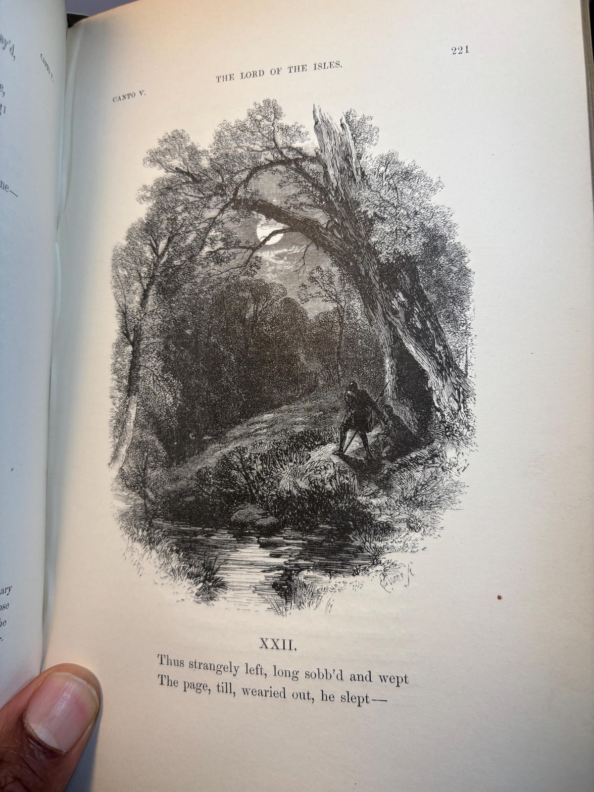 The Lord of The Isles. With all His Introductions, and The Editor's Notes. Illustrated by Numerous Engravings on Wood from Drawings by Birket Foster and John Gilbert. — photograph 6.