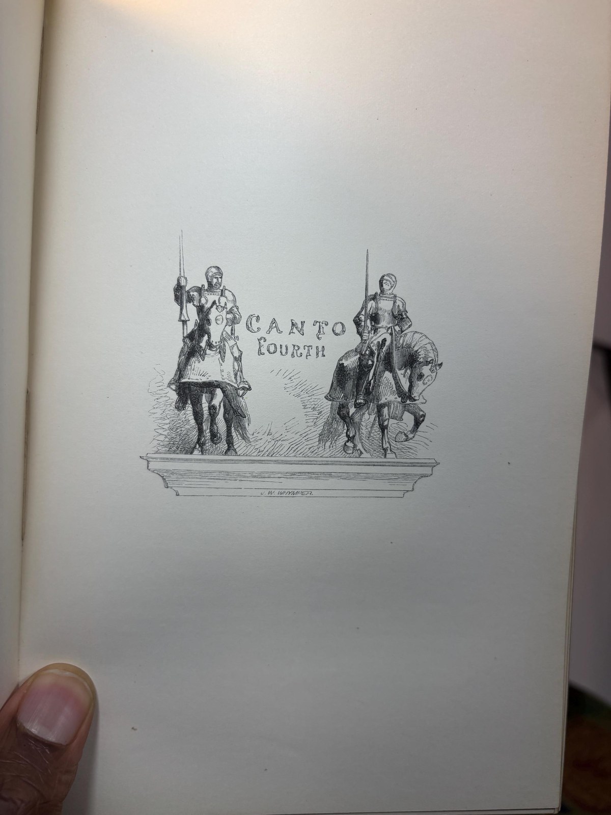 The Lay of The Last Minstrel, With all His Introductions, and The Editor's Notes. Illustrated by One Hundred Engravings on Wood From Drawings by Birket Foster and John Gilbert. — photograph 5.
