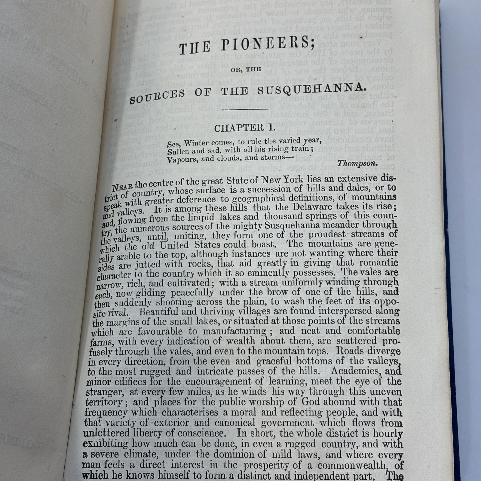 The Pioneers; or, The Sources of The Susquehanna; A Descriptive Tale. Thirtieth Thousand. — photograph 5.