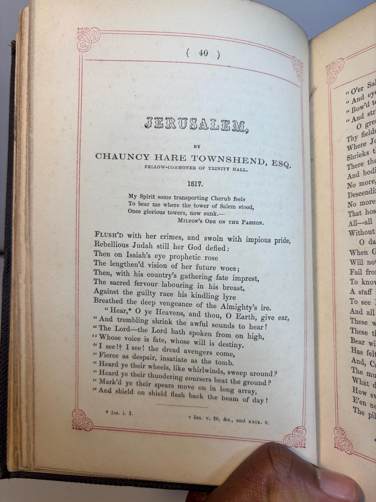 A Complete Collection of The English Poems Which Have Obtained The Chancellor's Gold Medal in The University of Cambridge. New and Enlarged Edition. — photograph 5.