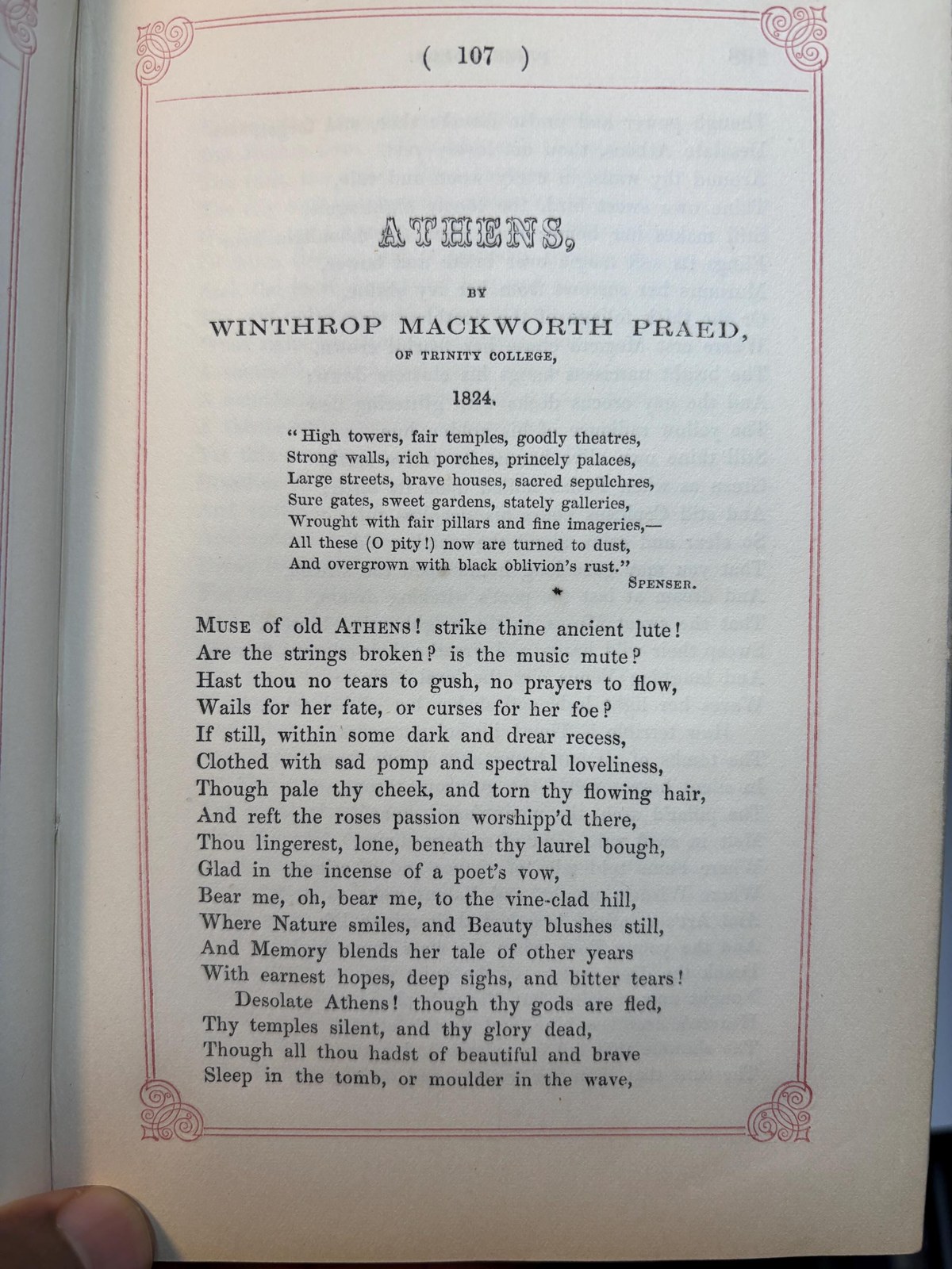 A Complete Collection of The English Poems Which Have Obtained The Chancellor's Gold Medal in The University of Cambridge. New and Enlarged Edition. — photograph 6.