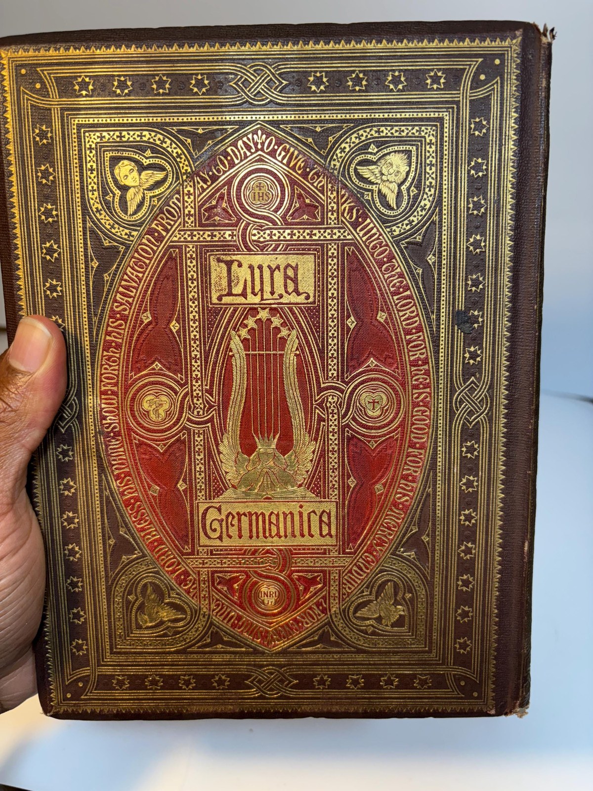 Lyra Germanica: Hymns for The Sundays & Chief Festivals of The Christian Year. Translated from The German… With Illustrations by and Engraved under the Superintendence of John Leighton, F.S.A. — photograph 2.