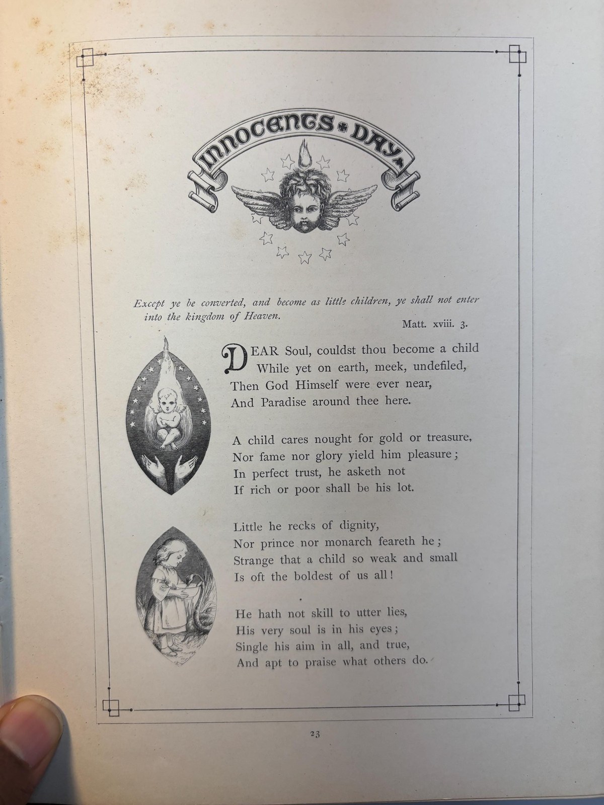 Lyra Germanica: Hymns for The Sundays & Chief Festivals of The Christian Year. Translated from The German… With Illustrations by and Engraved under the Superintendence of John Leighton, F.S.A. — photograph 8.