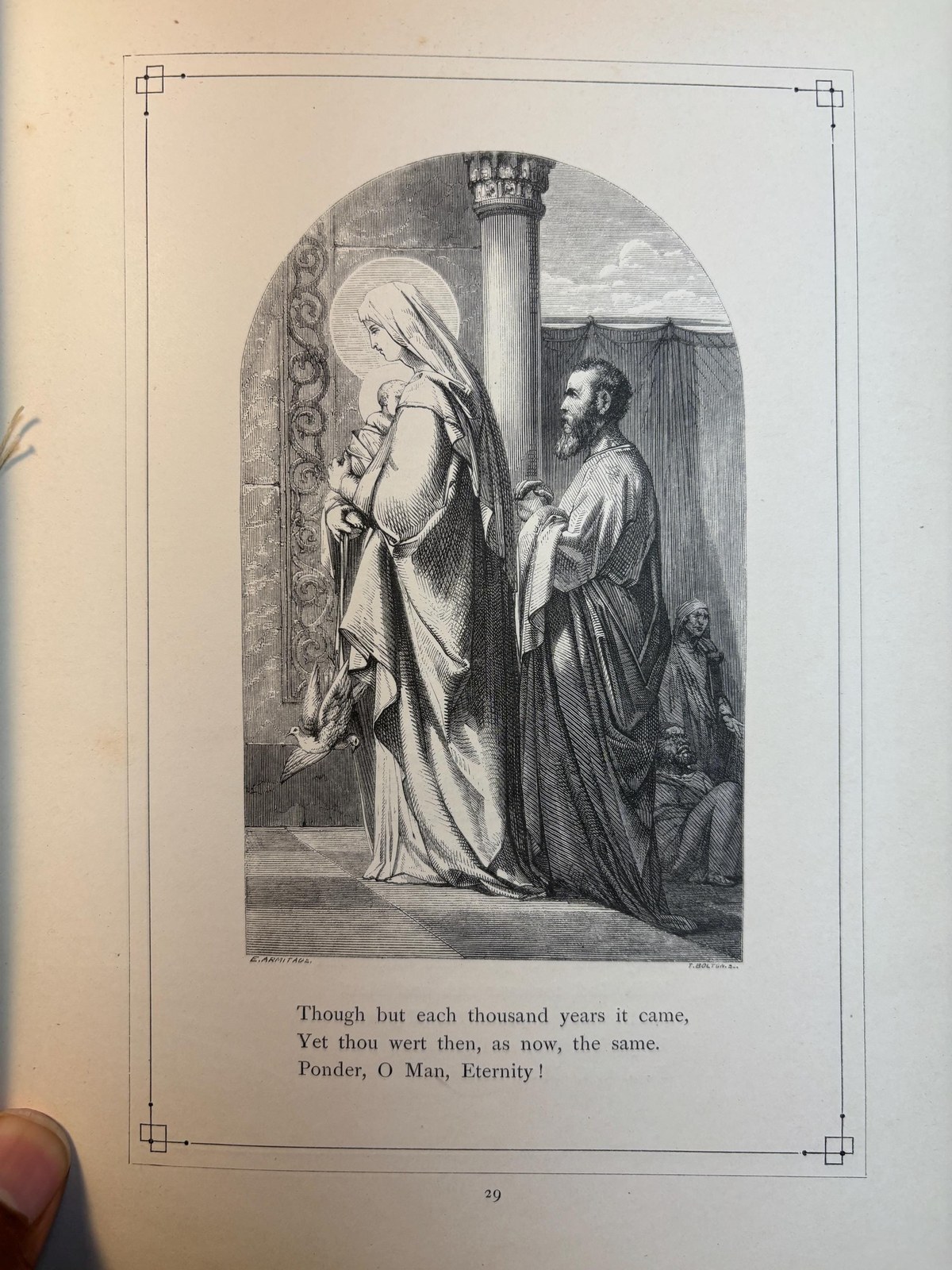 Lyra Germanica: Hymns for The Sundays & Chief Festivals of The Christian Year. Translated from The German… With Illustrations by and Engraved under the Superintendence of John Leighton, F.S.A. — photograph 9.