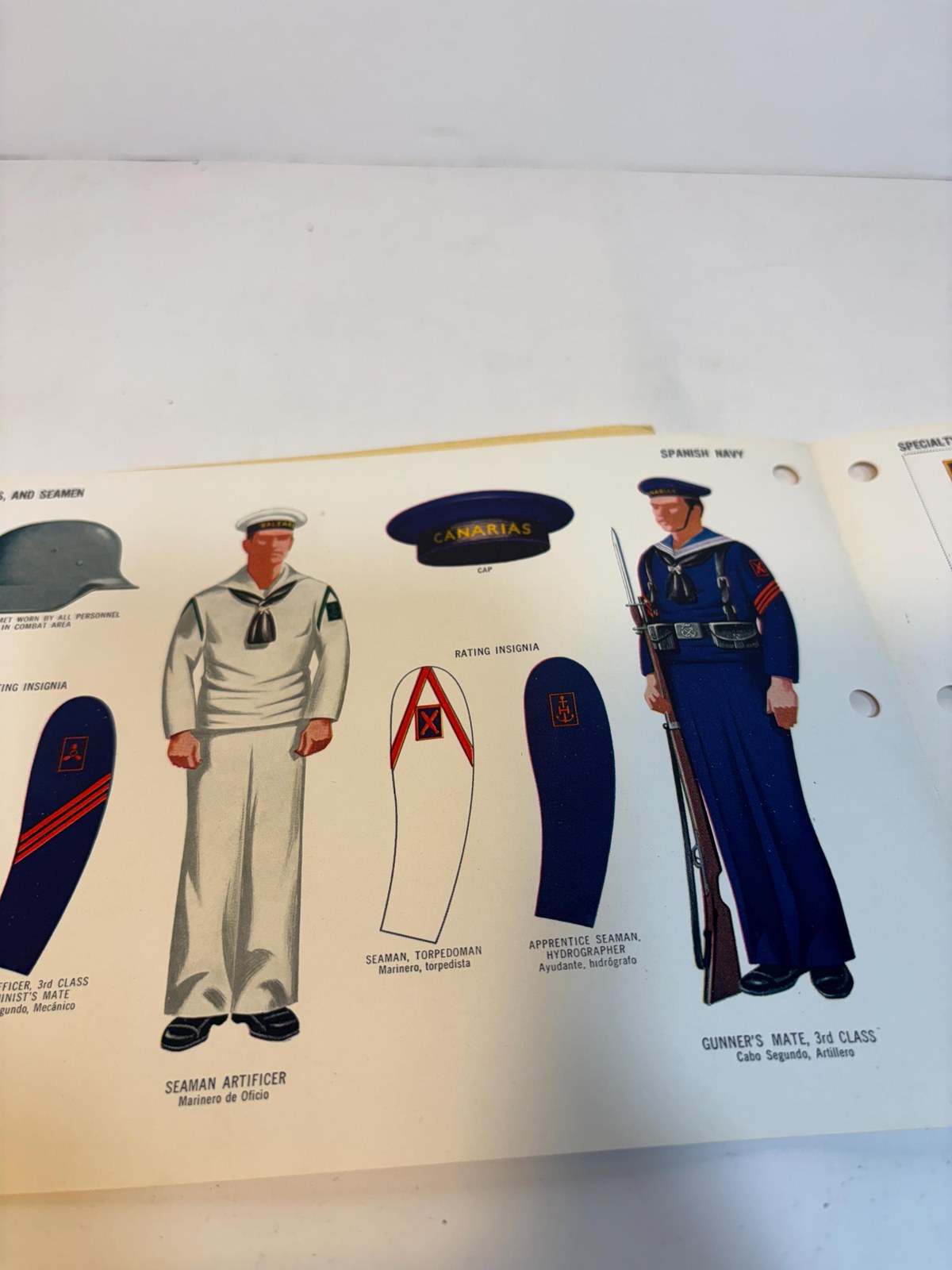 JAN #1 A Joint Army and Navy Publication. Uniforms and Insignia, Prepared by the Military Intelligence Service and the Division of Naval Intelligence. — photograph 7.